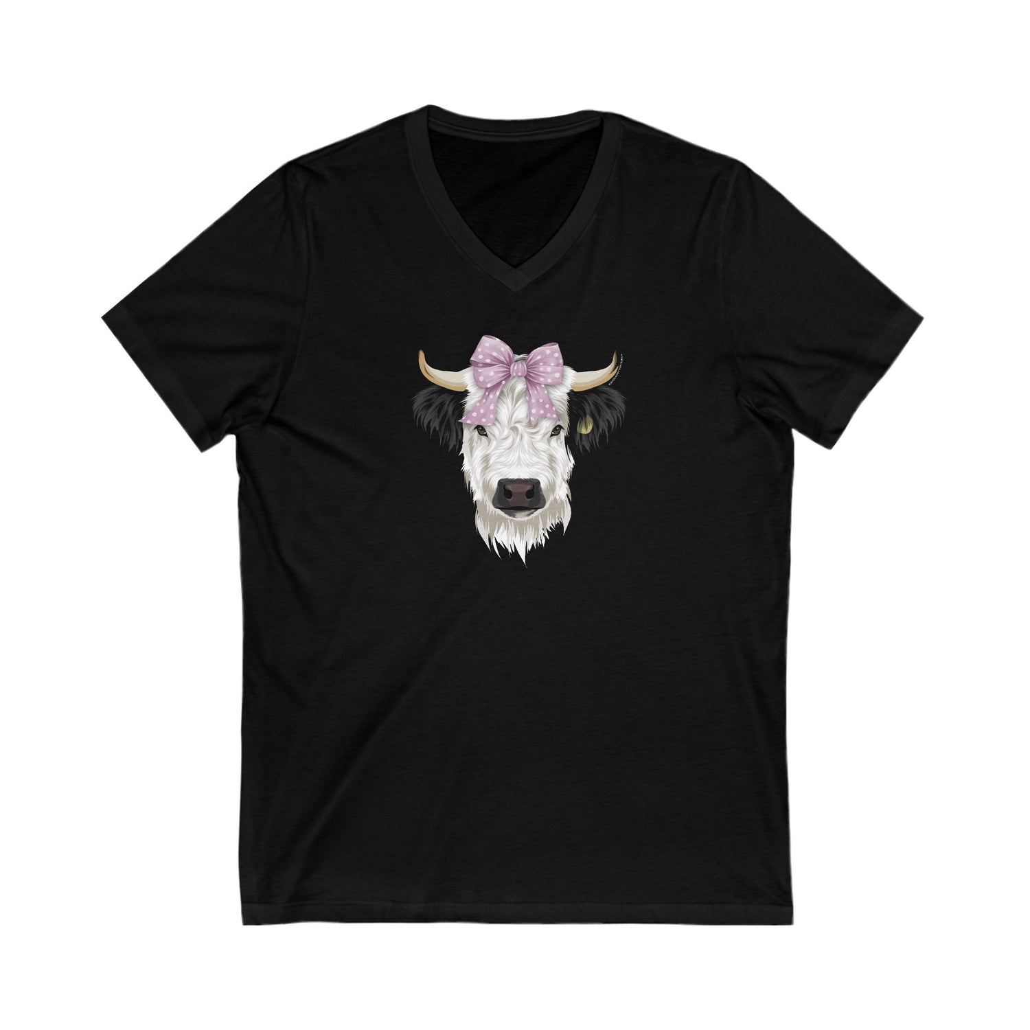 Poppy V-Neck T-Shirt by Katie Van Slyke™