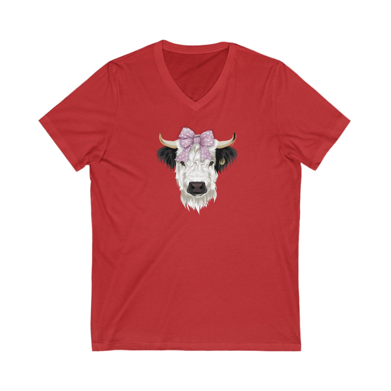 Poppy V-Neck T-Shirt by Katie Van Slyke™