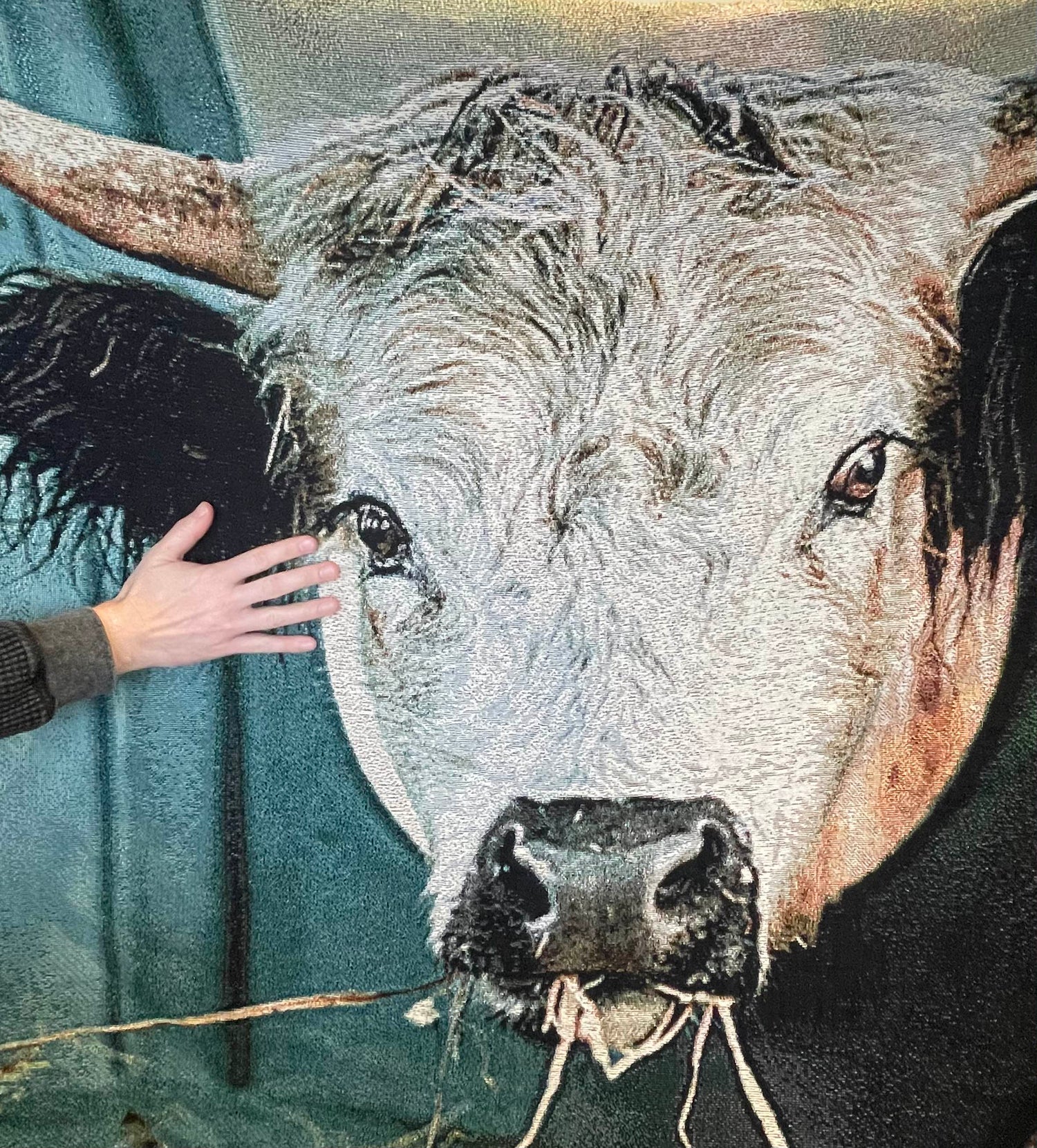 Poppy Woven Blanket by Katie Van Slyke