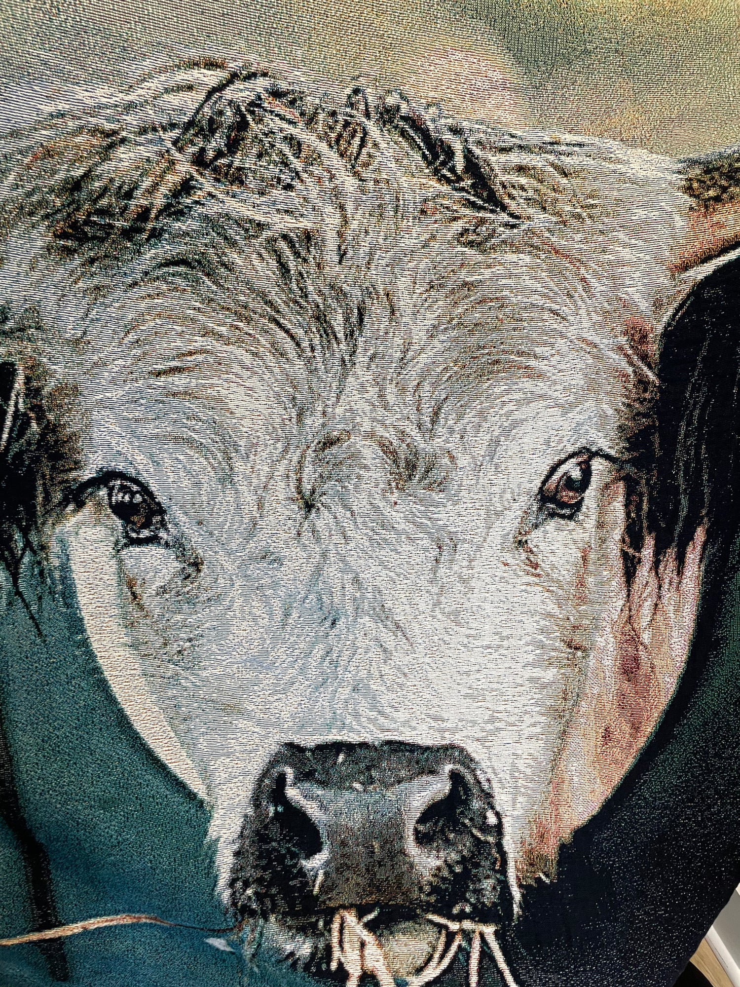 Poppy Woven Blanket by Katie Van Slyke