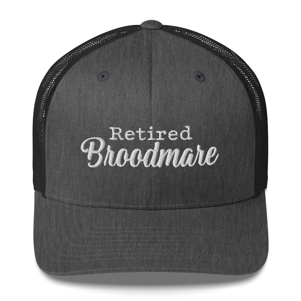 Retired Broodmare Trucker Hat by Katie Van Slyke™