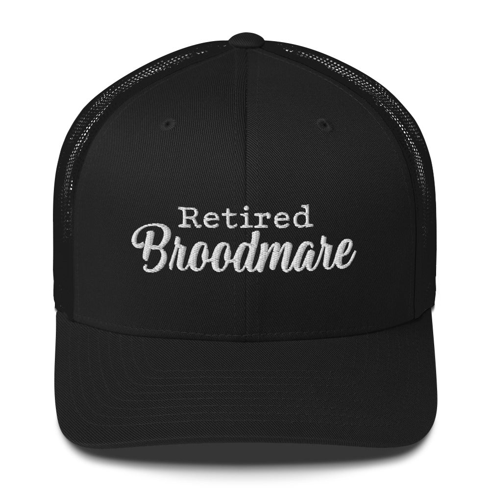 Retired Broodmare Trucker Hat by Katie Van Slyke™