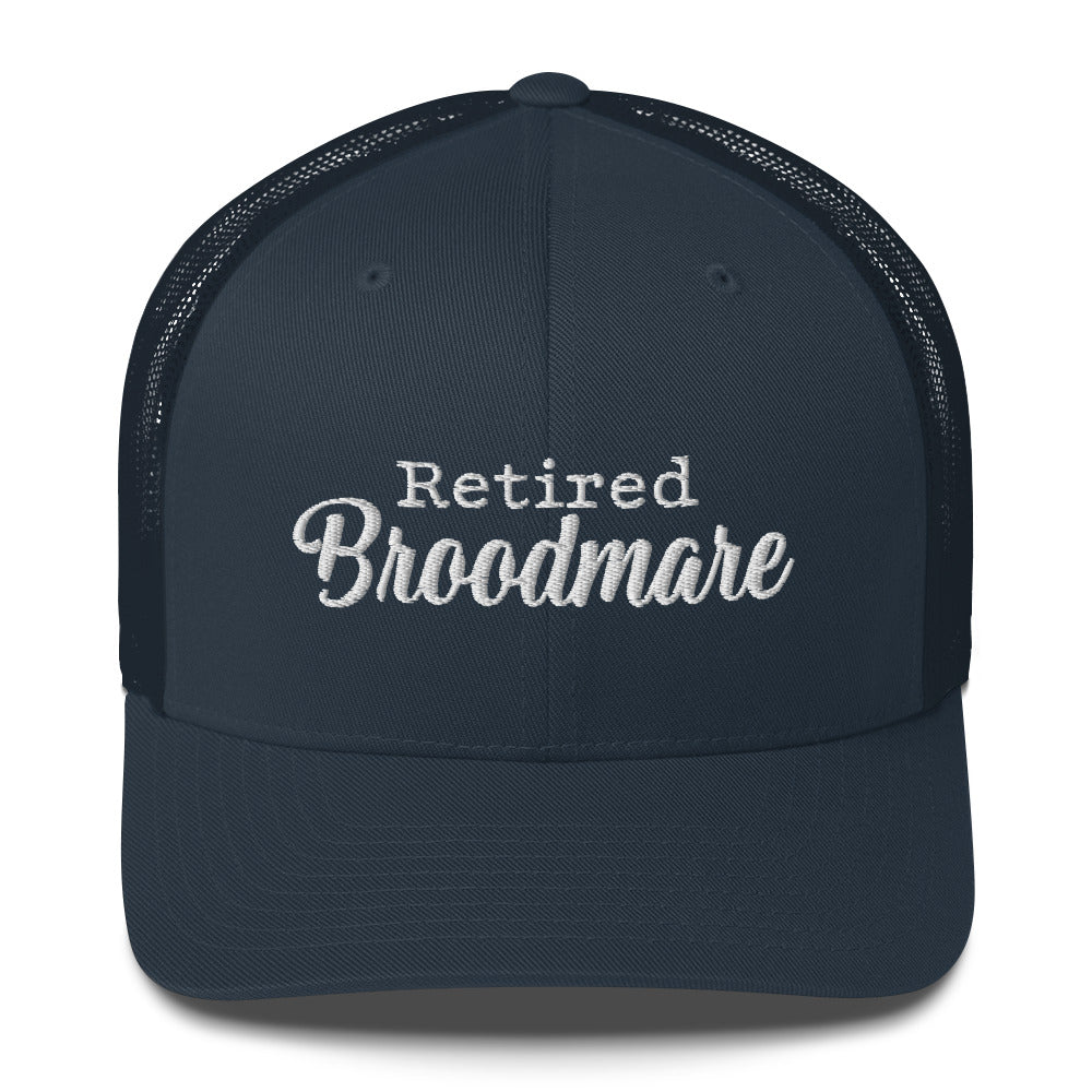Retired Broodmare Trucker Hat by Katie Van Slyke™