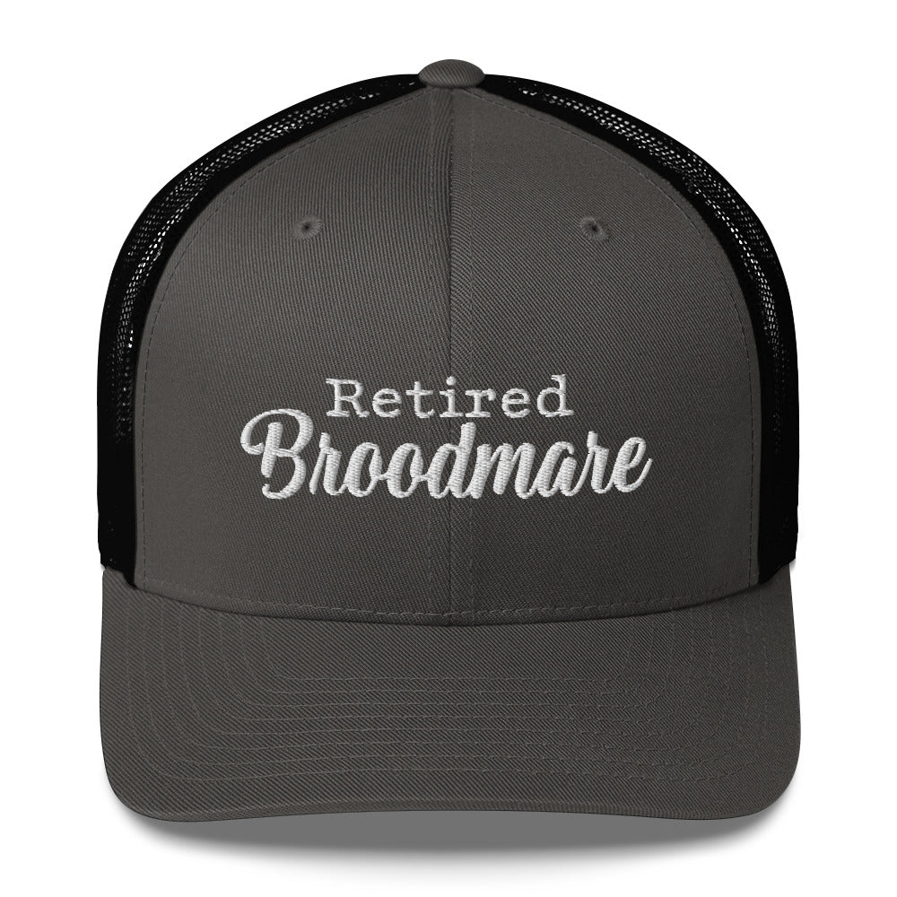 Retired Broodmare Trucker Hat by Katie Van Slyke™