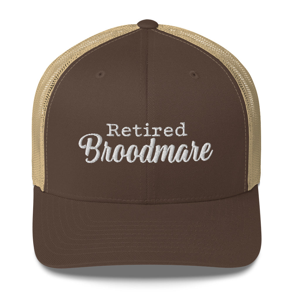 Retired Broodmare Trucker Hat by Katie Van Slyke™
