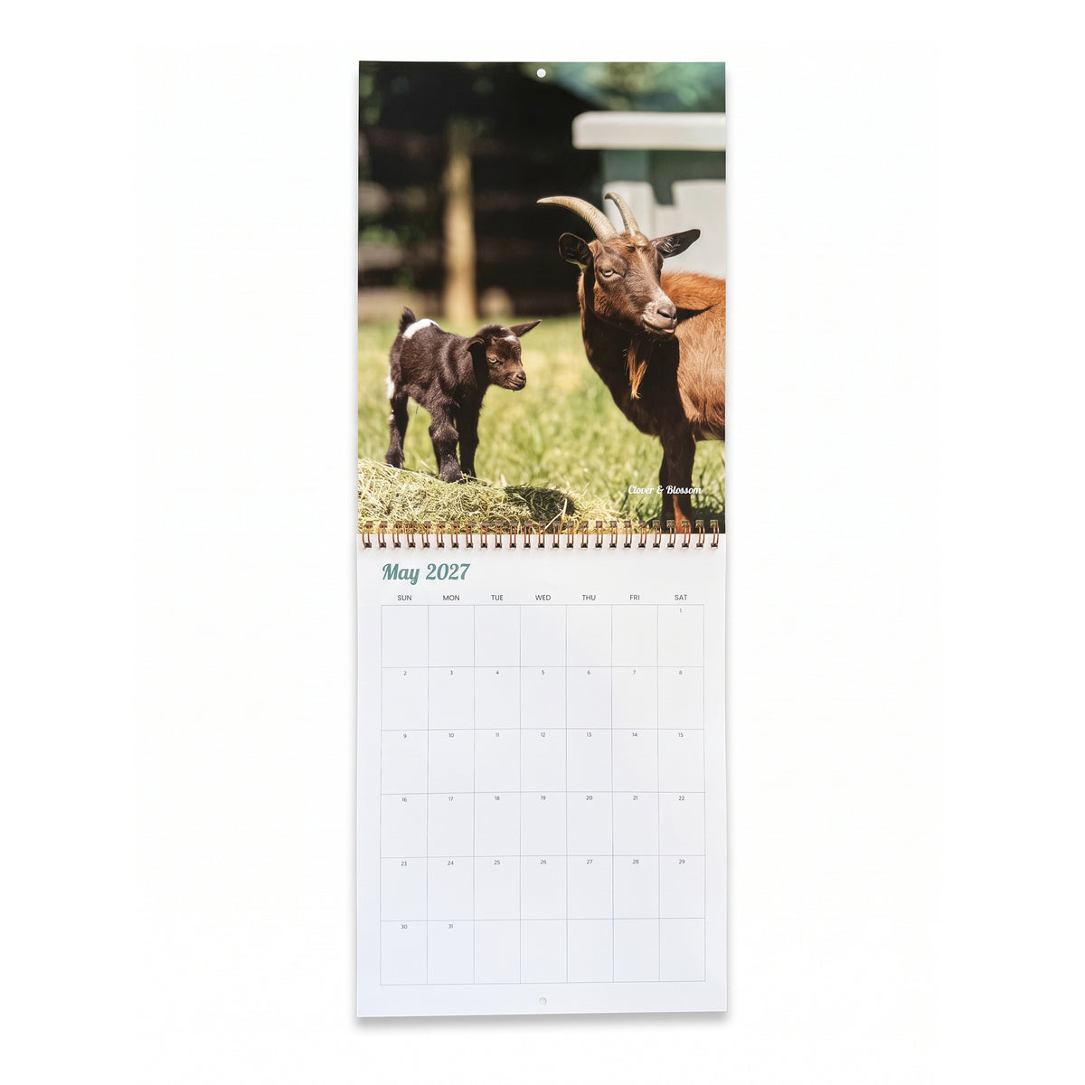 2027 Mini Farm Calendar by Katie Van Slyke - Inside