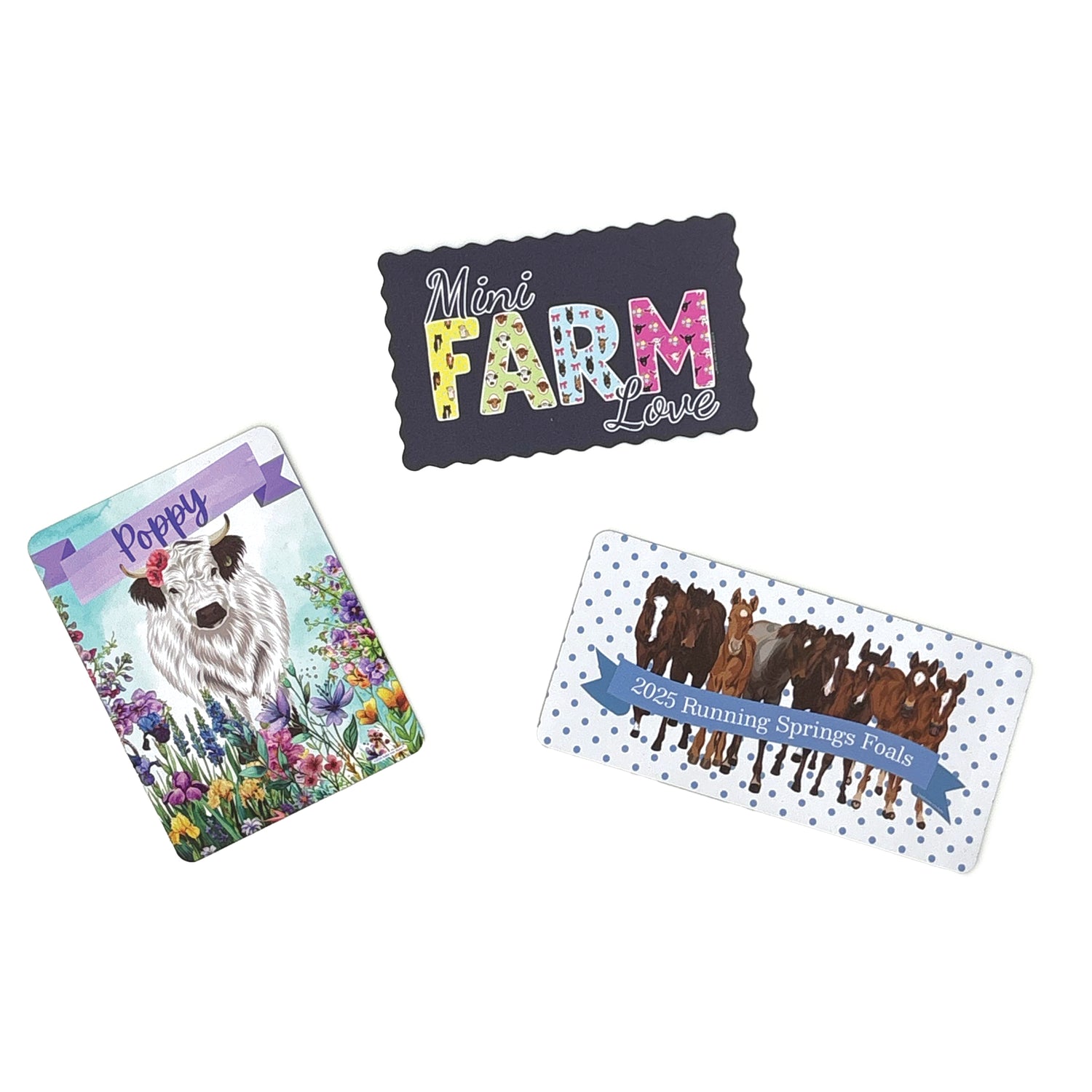 Running Springs Magnet 3-Pack by Katie Van Slyke™