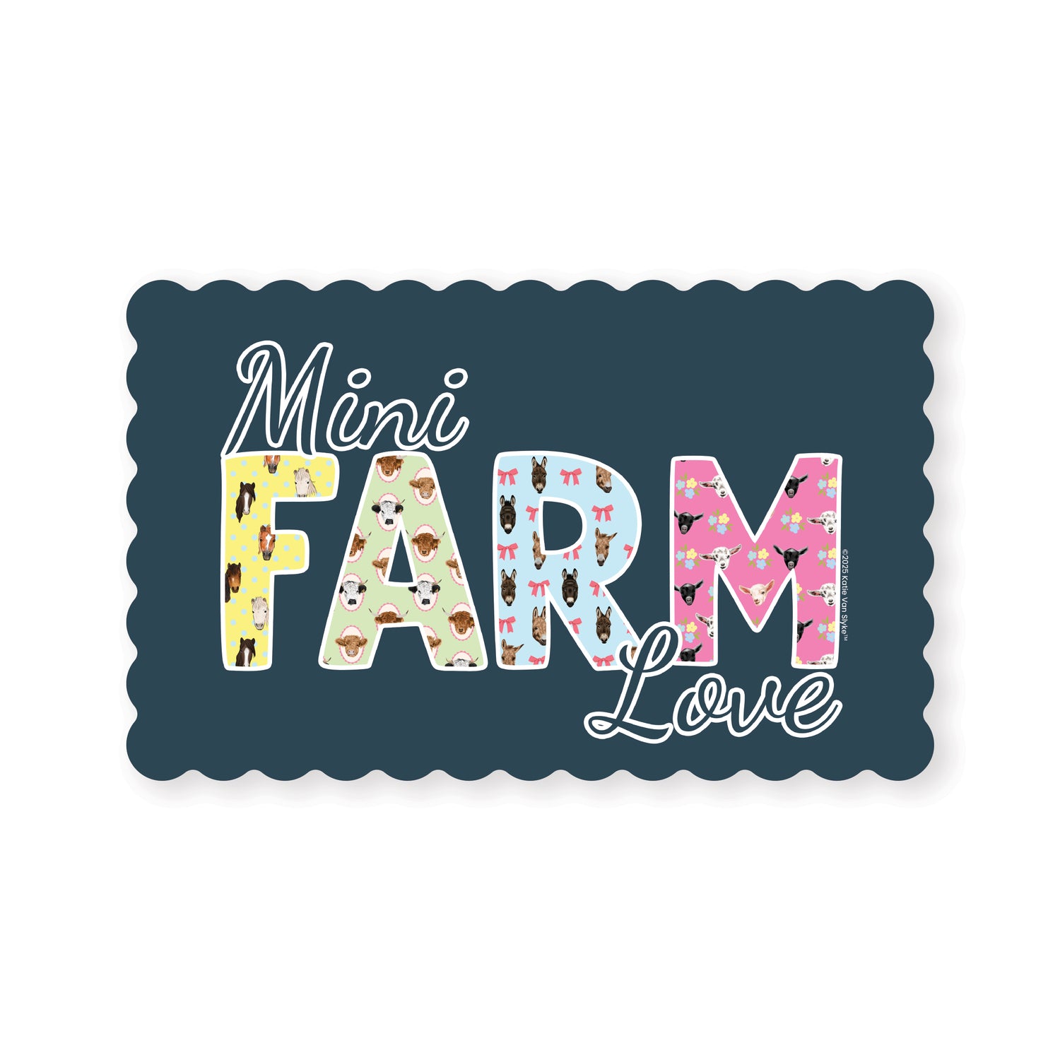 Running Springs Magnet 3-Pack by Katie Van Slyke™ Mini Farm Love