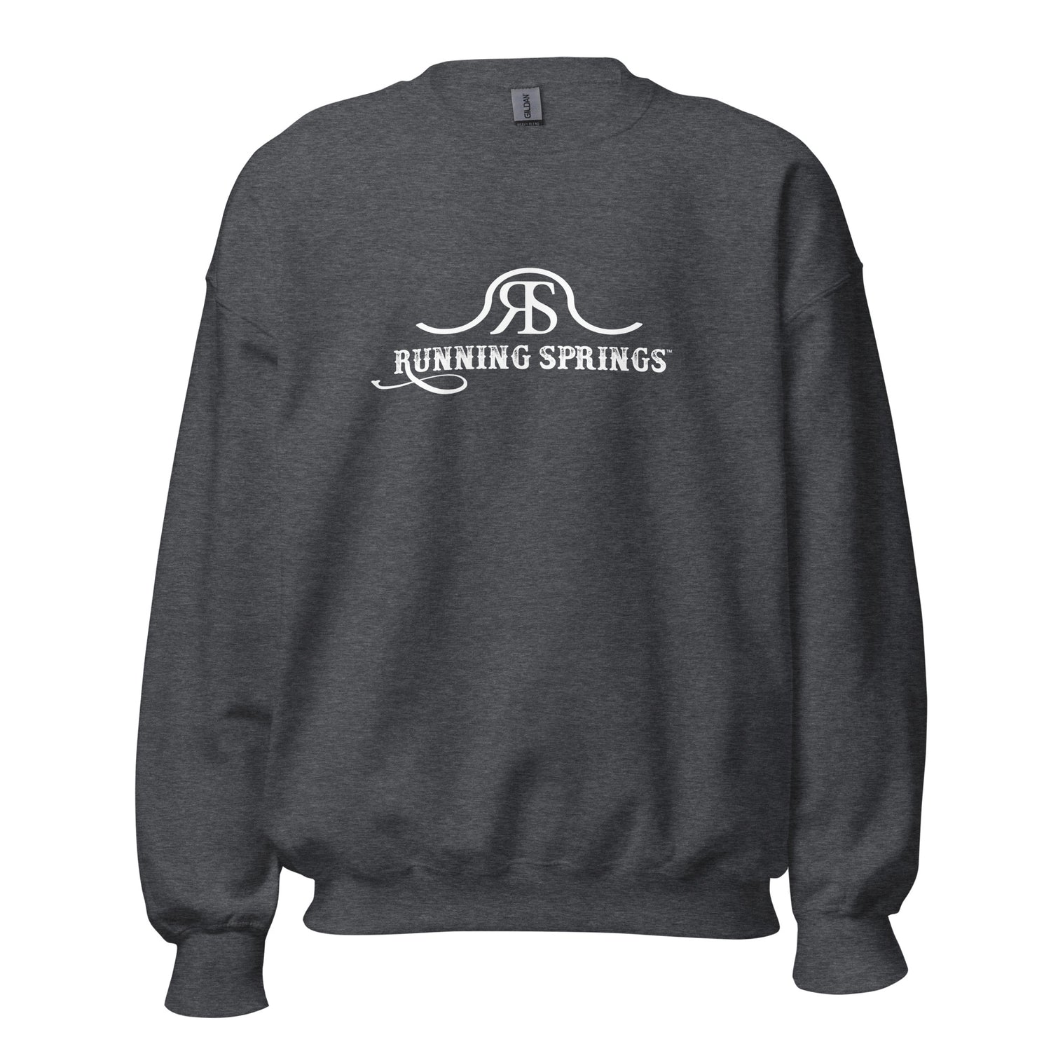 Running Springs Sweatshirt by Katie Van Slyke - Dark Heather