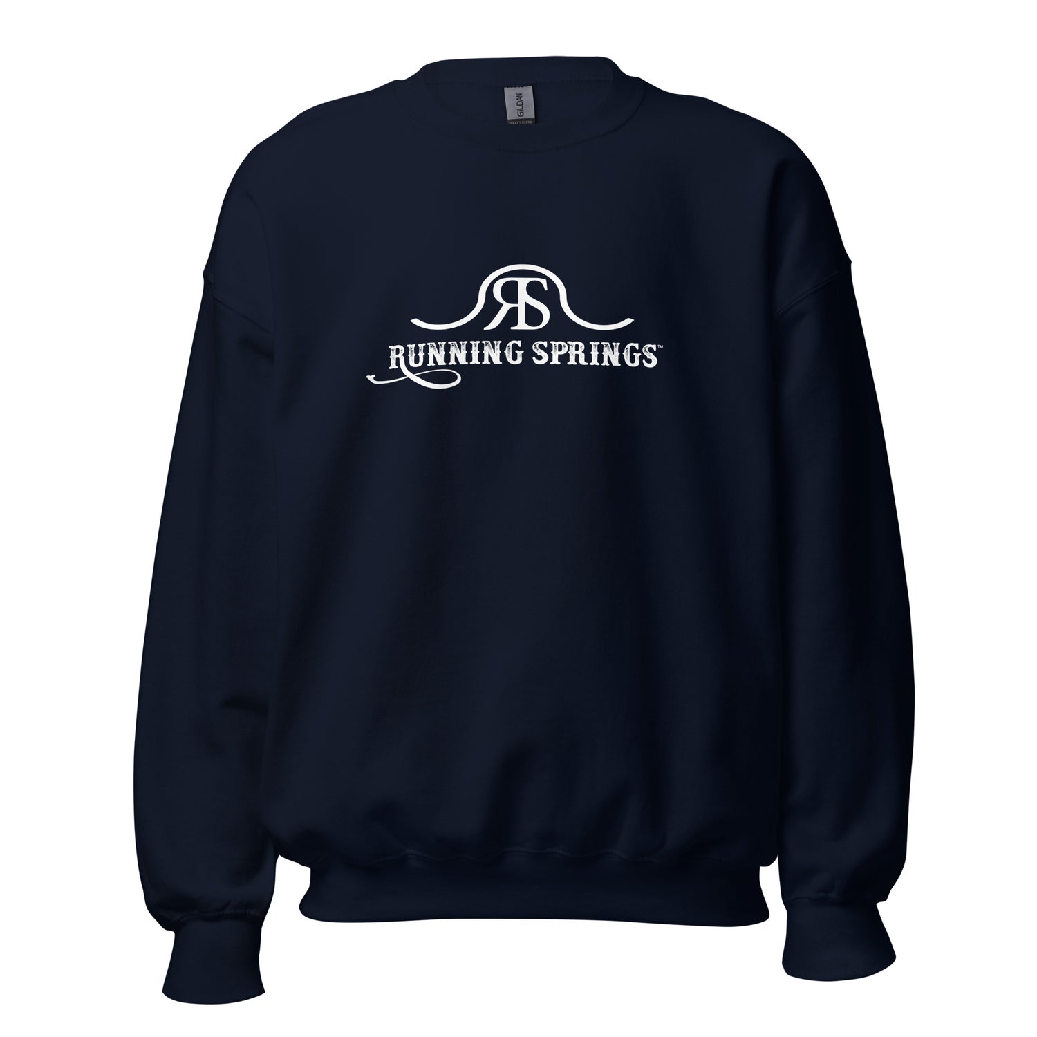 Running Springs Sweatshirt by Katie Van Slyke - Navy