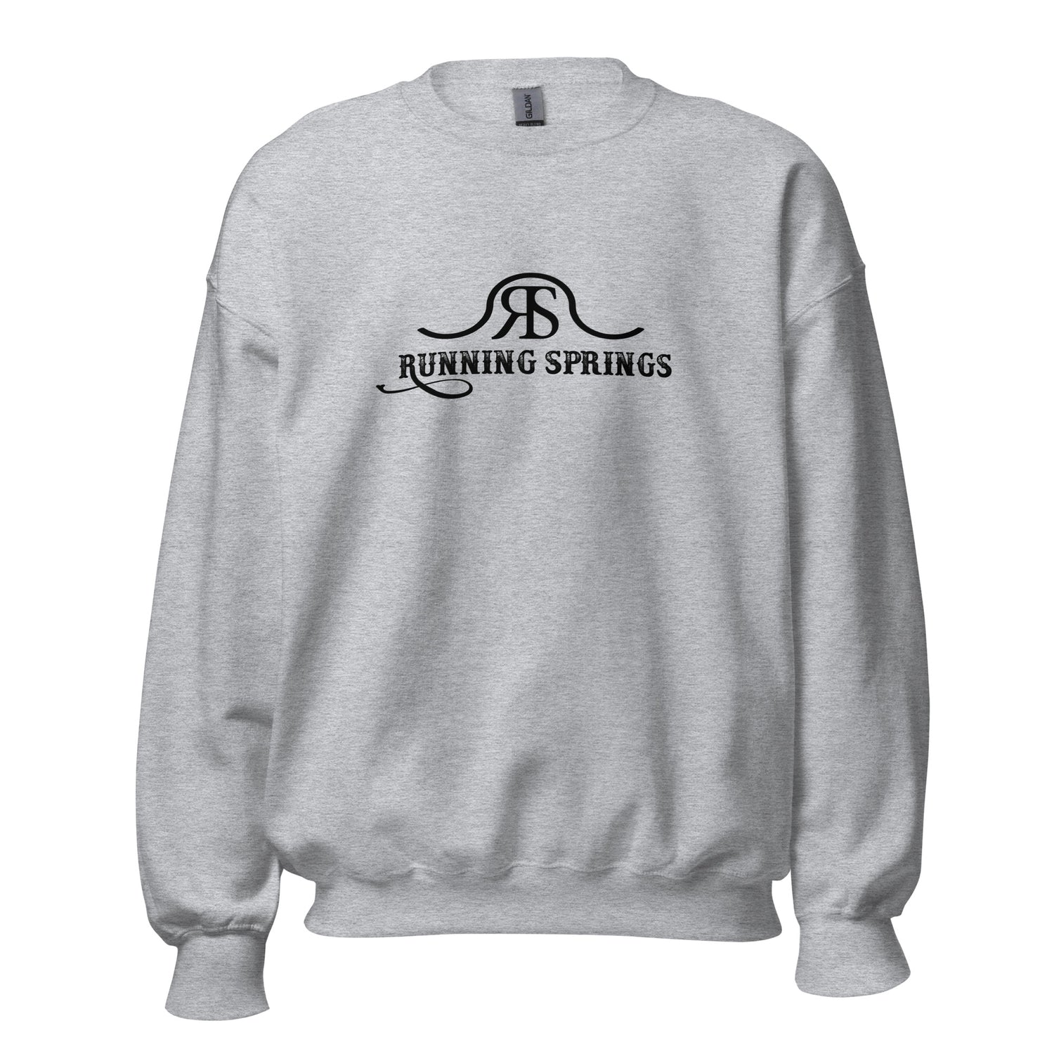 Running Springs Sweatshirt by Katie Van Slyke - Sport Grey