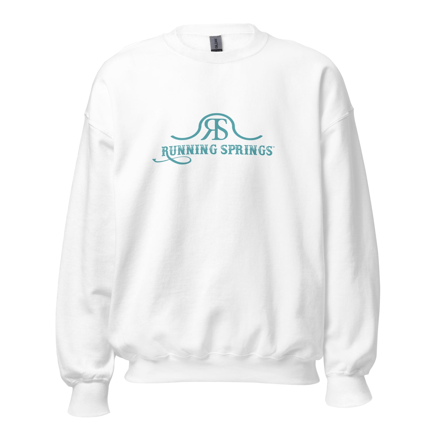 Running Springs Sweatshirt by Katie Van Slyke - White