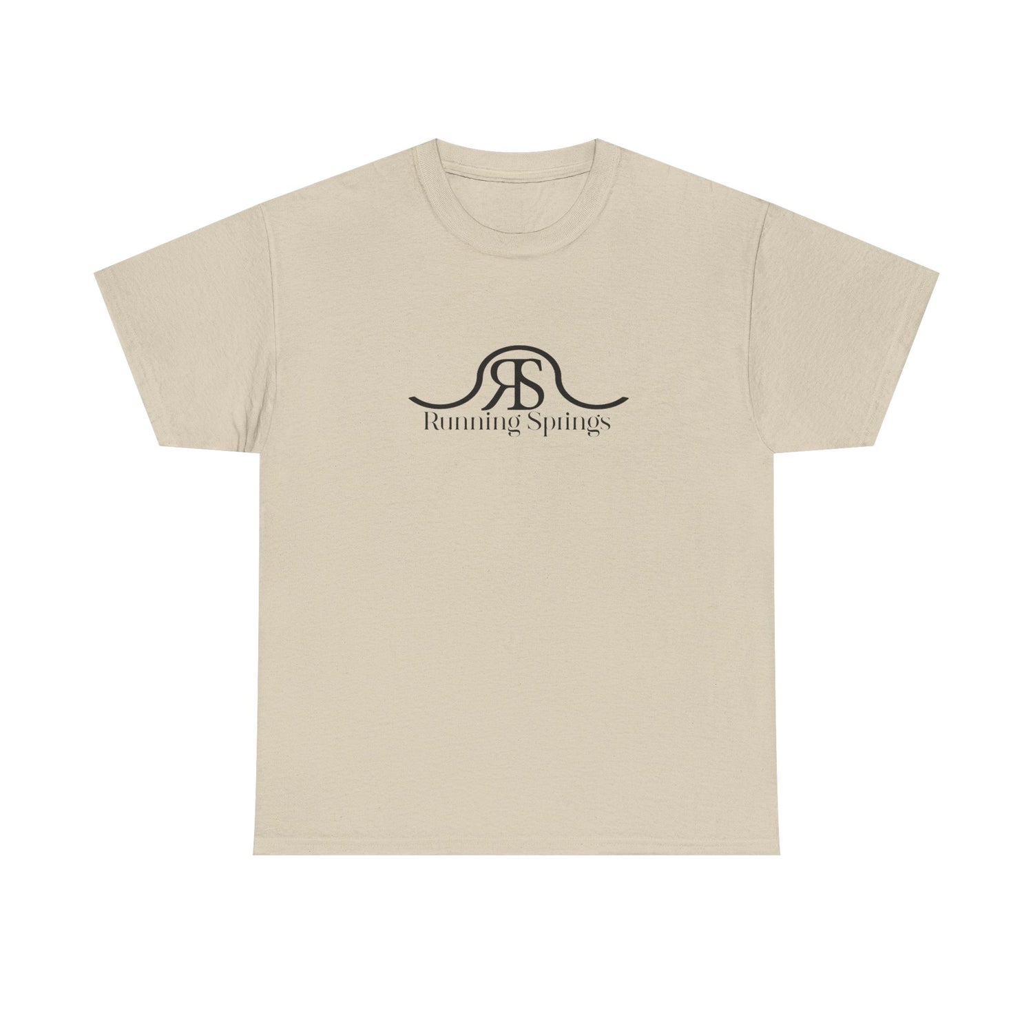 Running Springs T-Shirt by Katie Van Slyke™ Sand