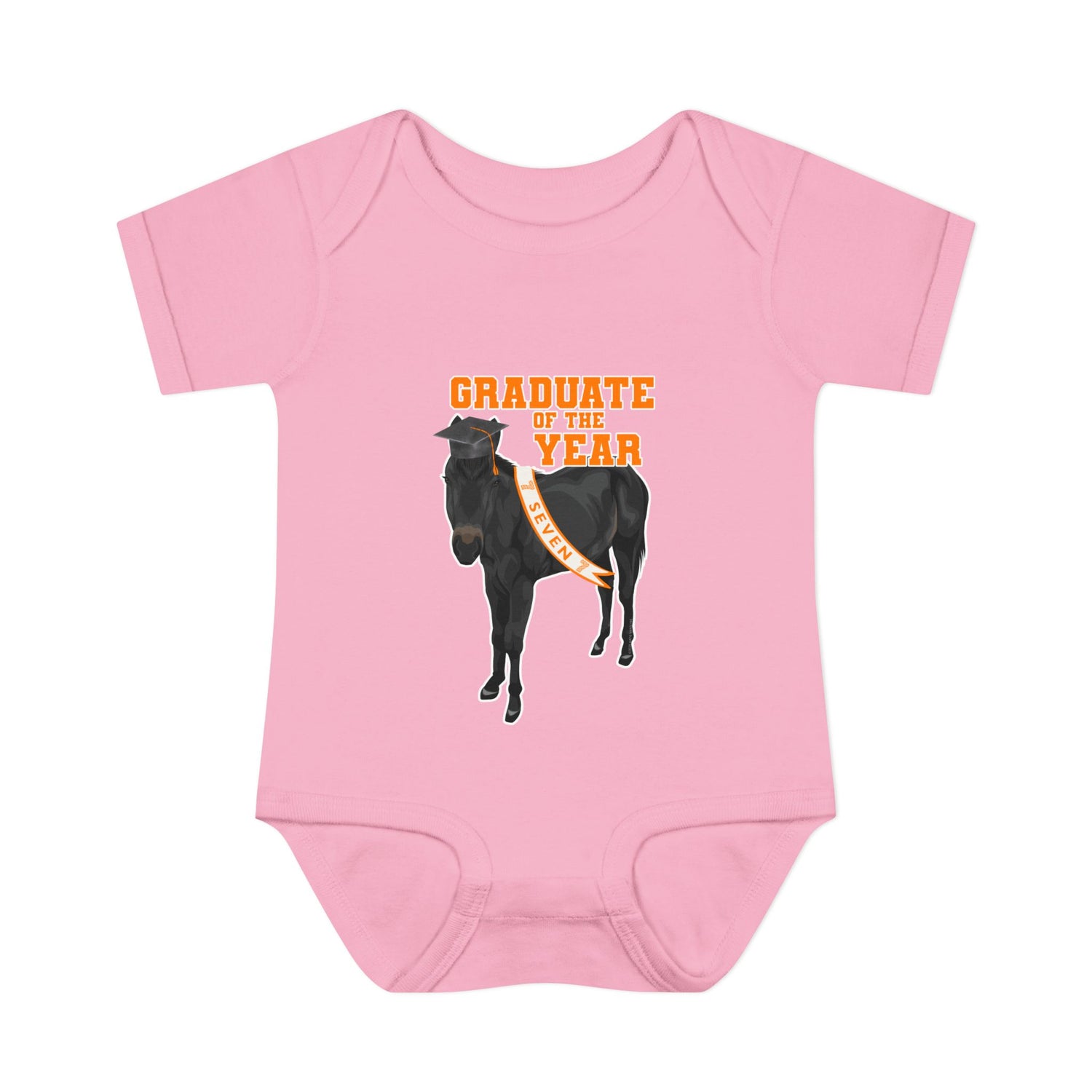 Seven Graduation Infant Onesie by Katie Van Slyke™