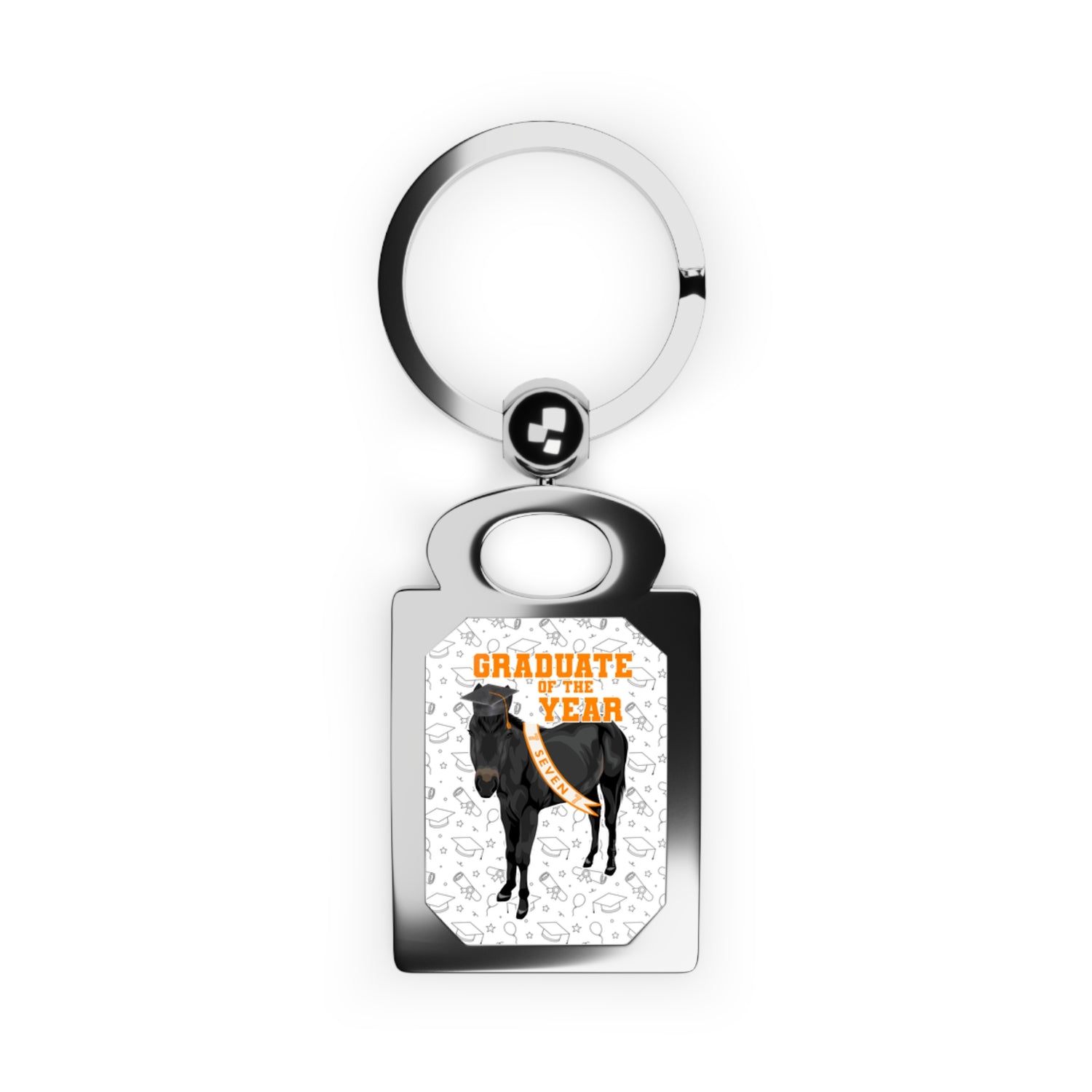 Seven Graduation Keyring by Katie Van Slyke™