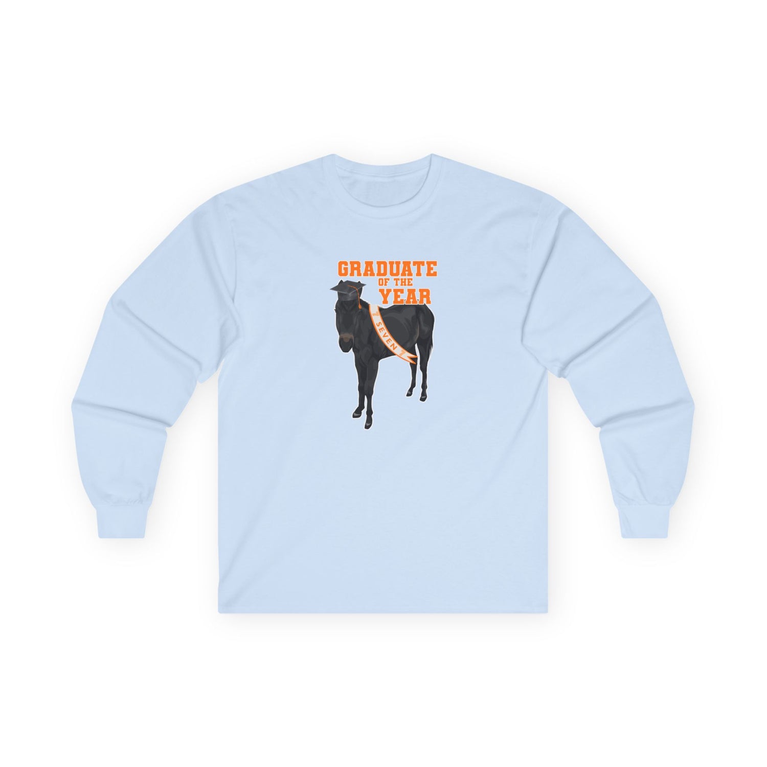 Seven Graduation Long Sleeve T-Shirt by Katie Van Slyke™