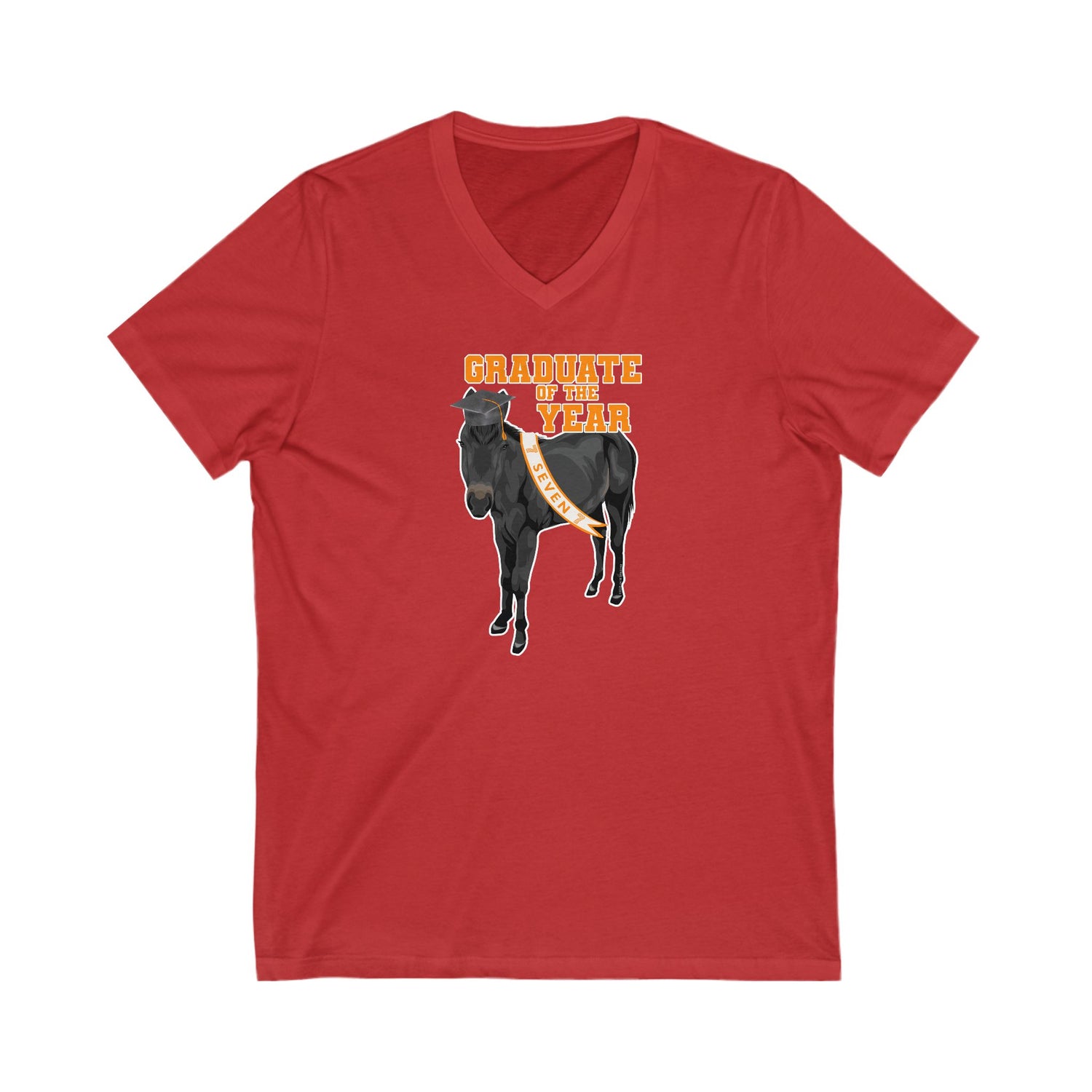 Seven Graduation V-Neck T-Shirt by Katie Van Slyke™