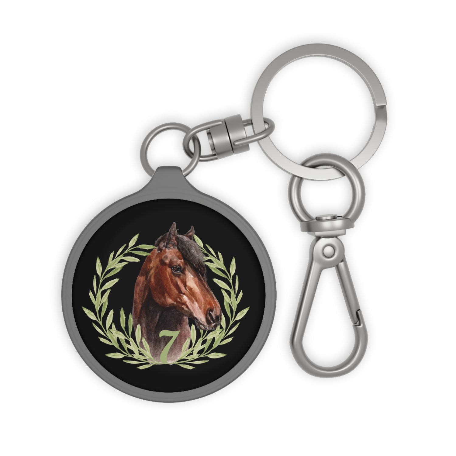 Seven Memorial Keyring by Katie Van Slykeâ„¢ Front