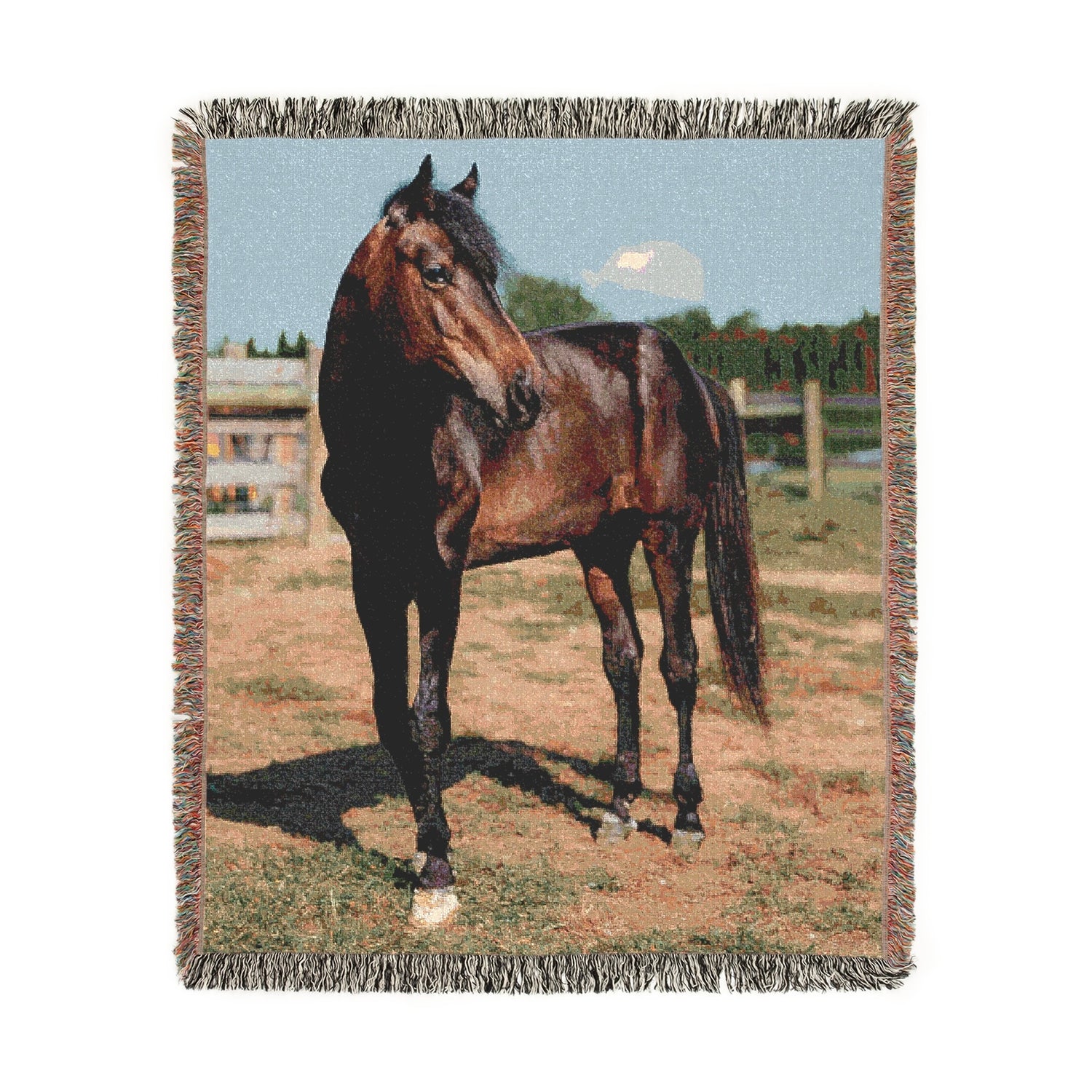 Seven Woven Blanket by Katie Van Slykeâ„¢ Front