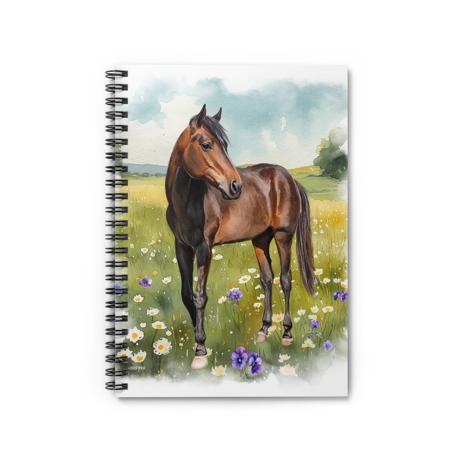 Seven's Heaven Notebook by Katie Van Slykeâ„¢ front