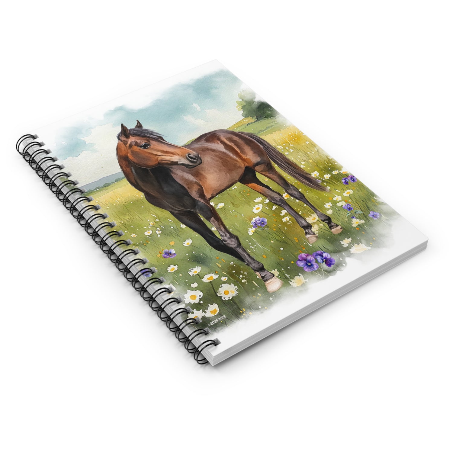 Seven's Heaven Notebook by Katie Van Slyke™ side