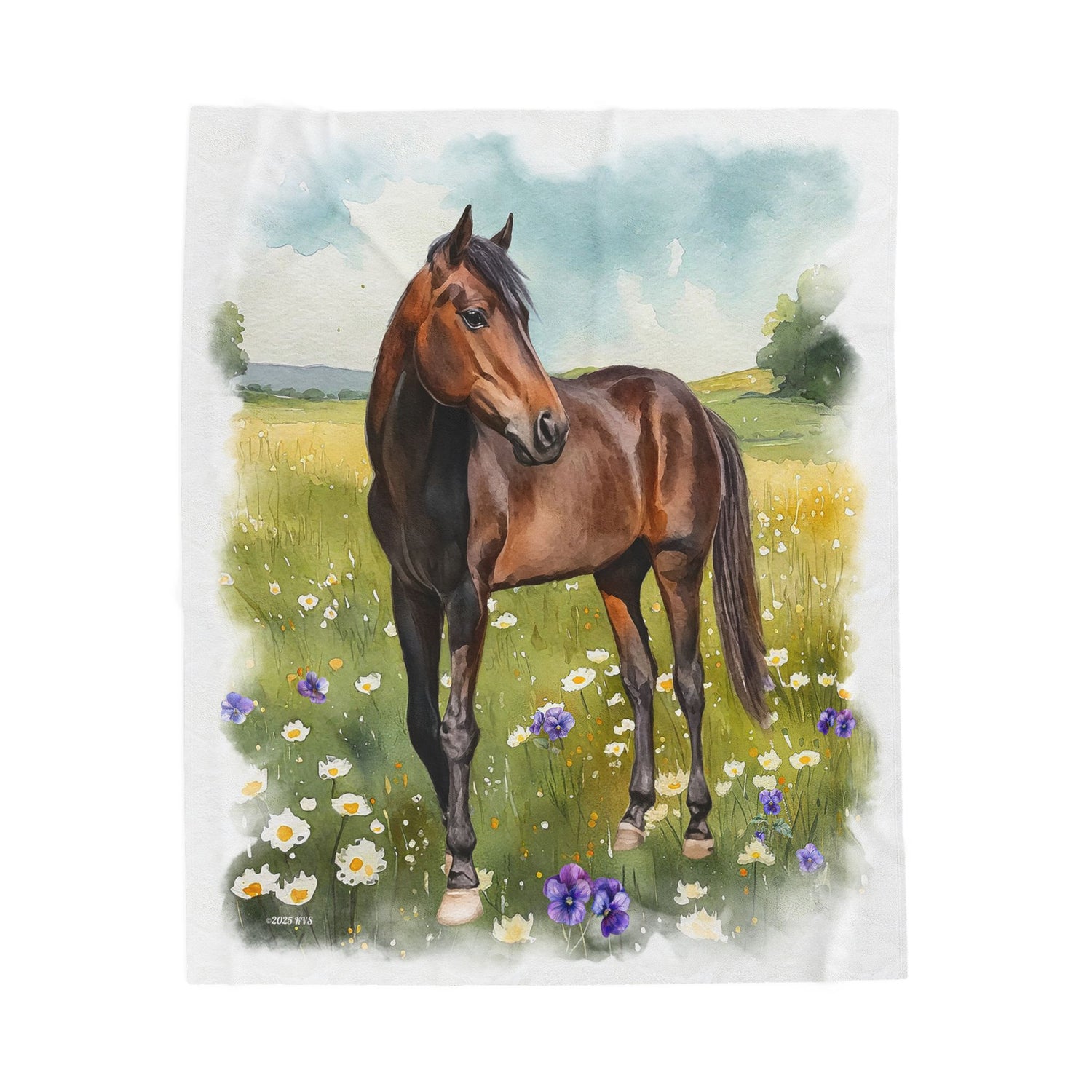 Seven's Heaven Plush Blanket by Katie Van Slykeâ„¢ Front