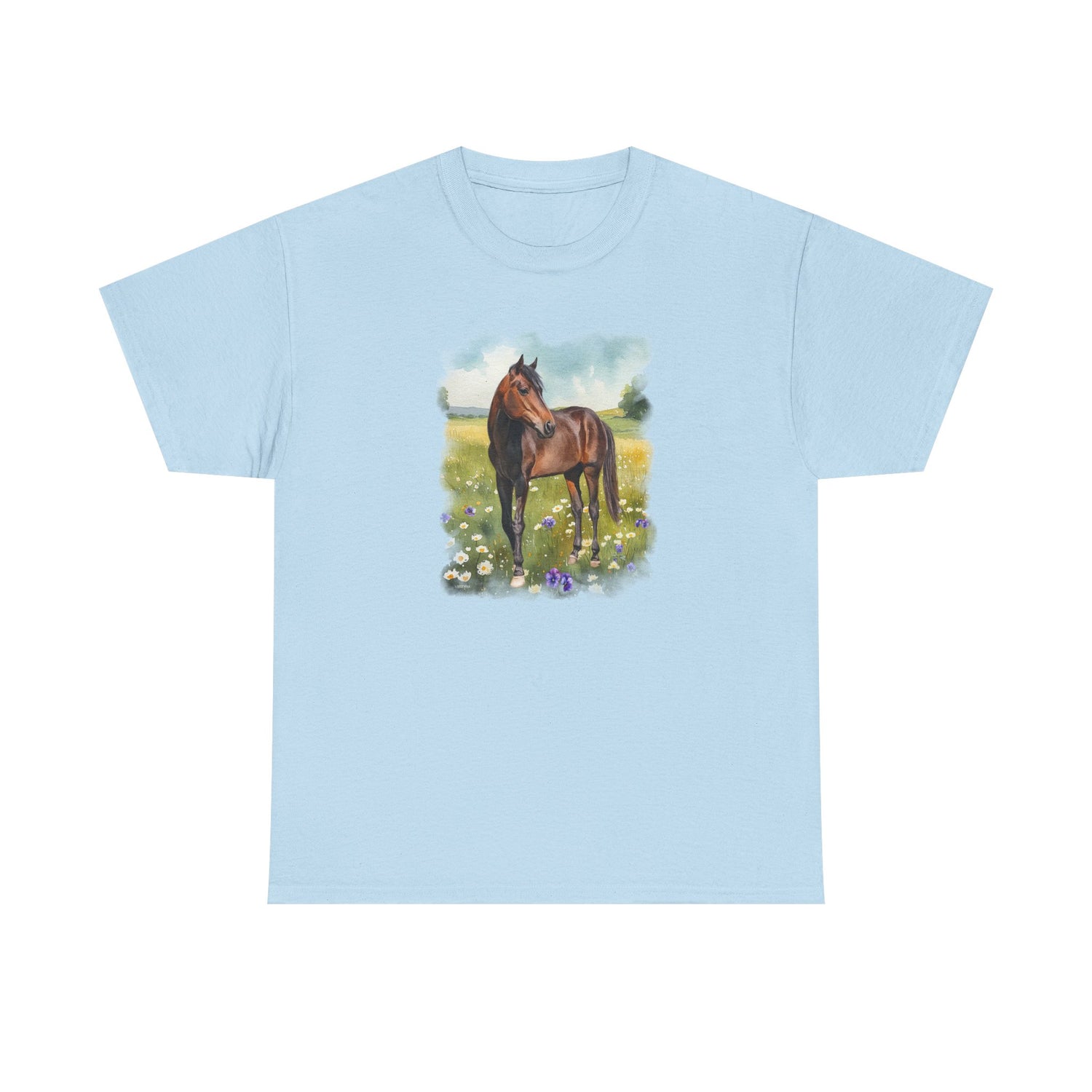 Seven's Heaven T-Shirt by Katie Van Slykeâ„¢ Light Blue