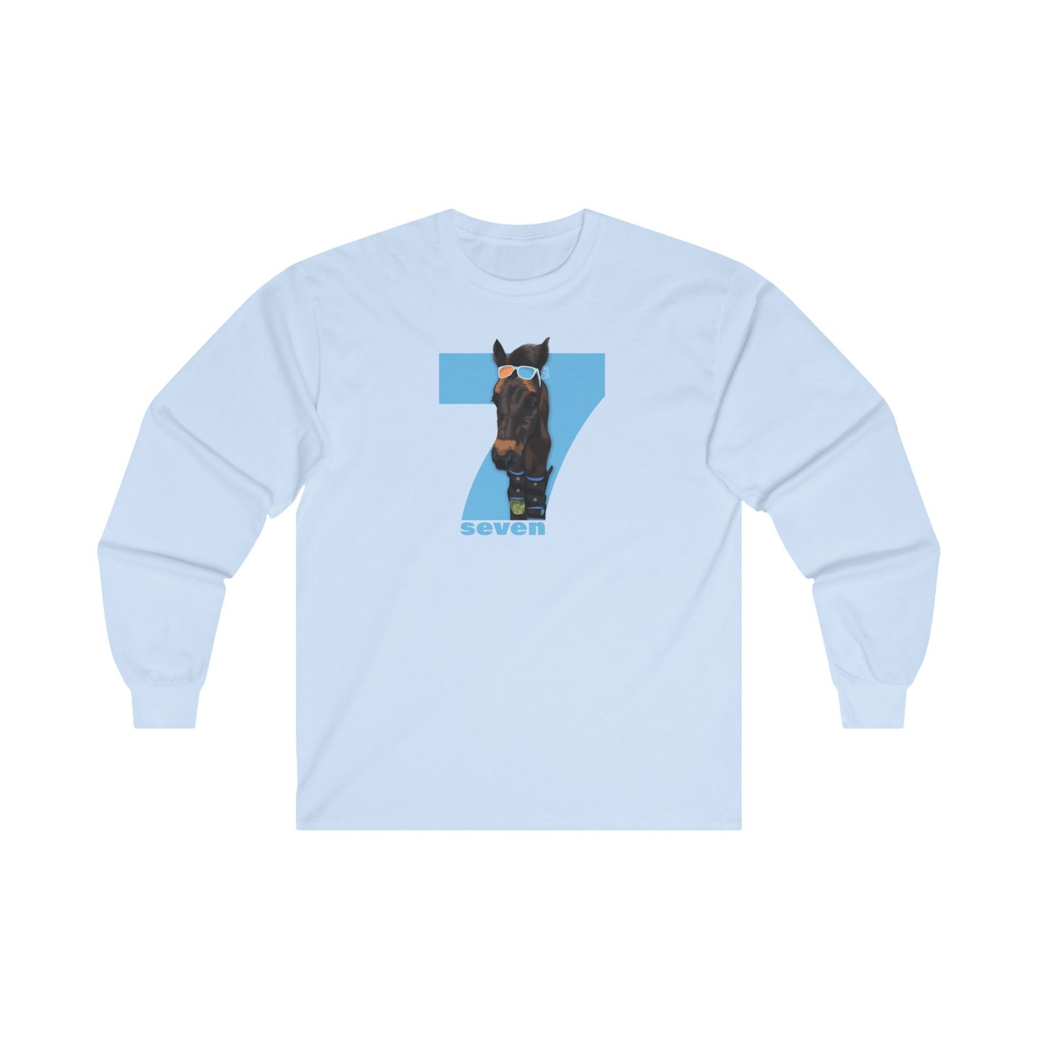Shady Seven Long Sleeve T-Shirt by Katie Van Slyke