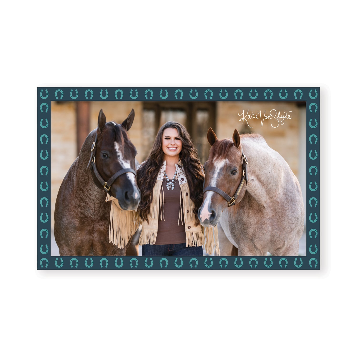 Stallions Sticker 5-Pack by Katie Van Slyke™ Katie with the stallions
