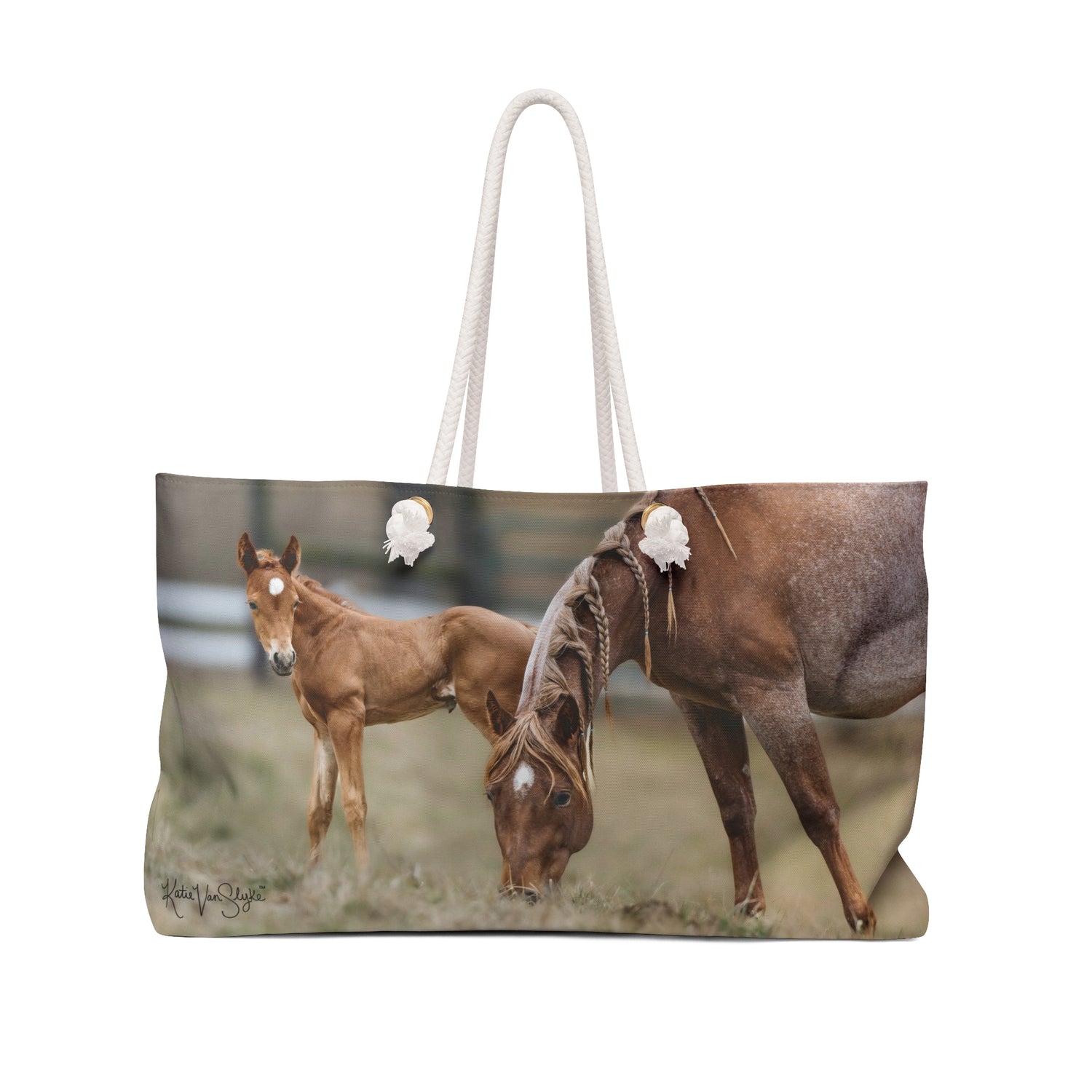 Ted and Ginger Weekender Bag by Katie Van Slyke™