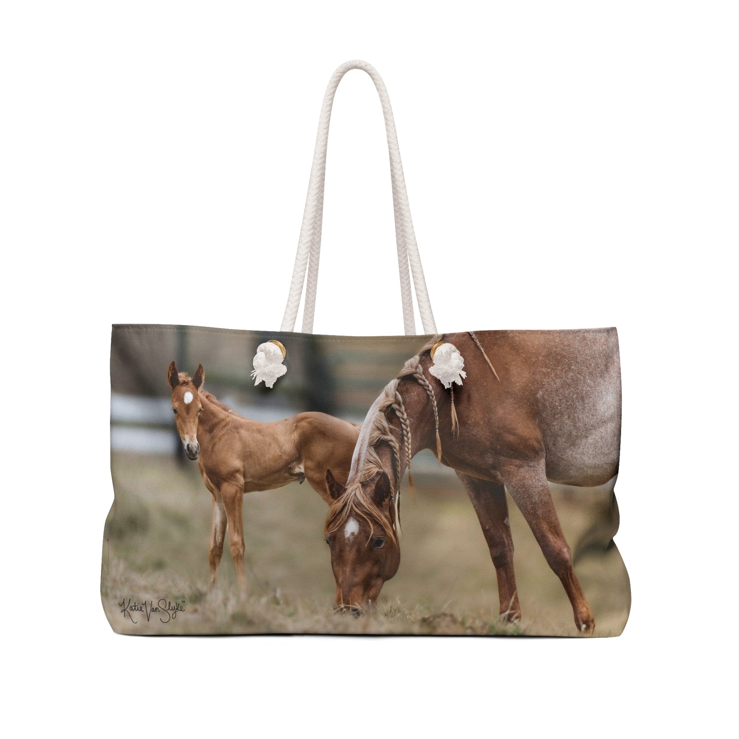 Ted and Ginger Weekender Bag by Katie Van Slyke™