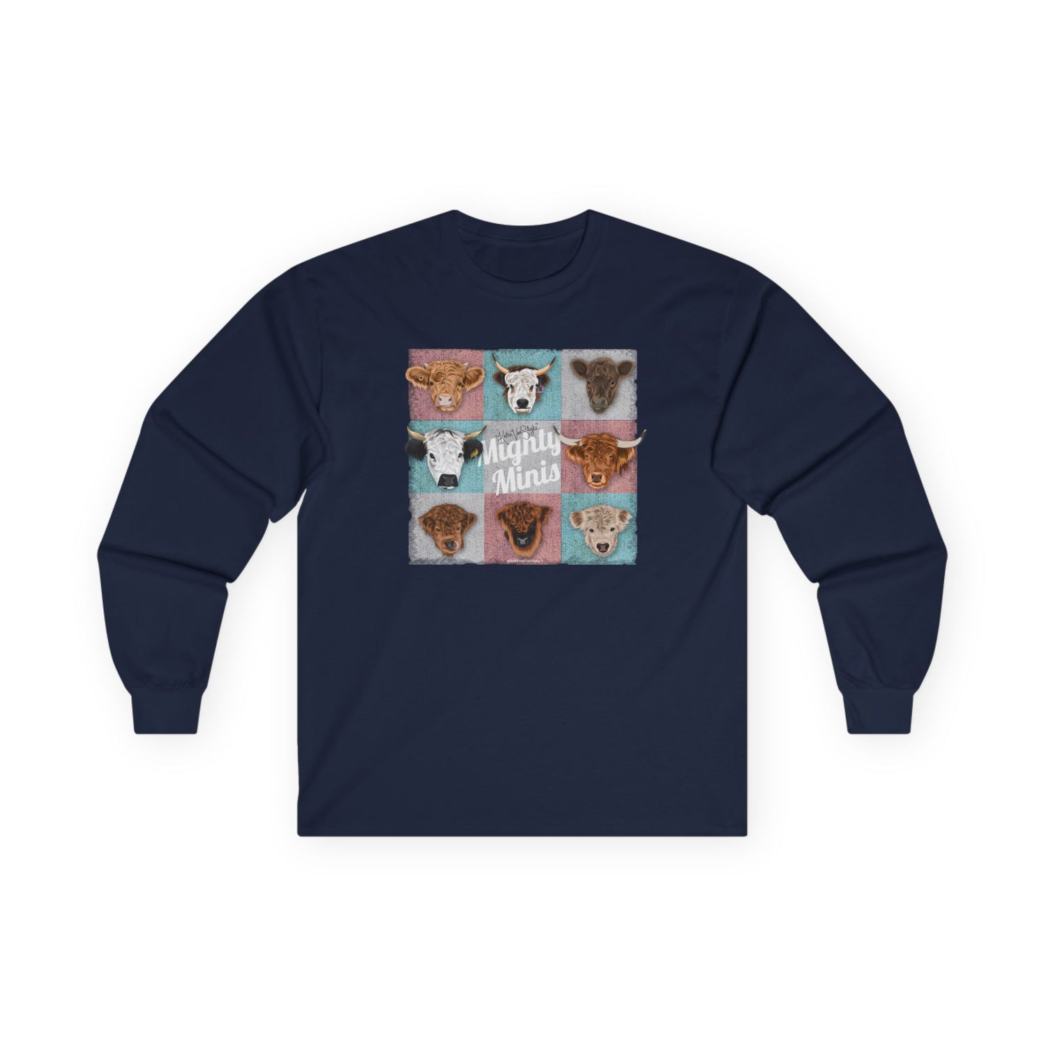 The Mighty Minis Long Sleeve T-Shirt by Katie Van Slyke™ Navy