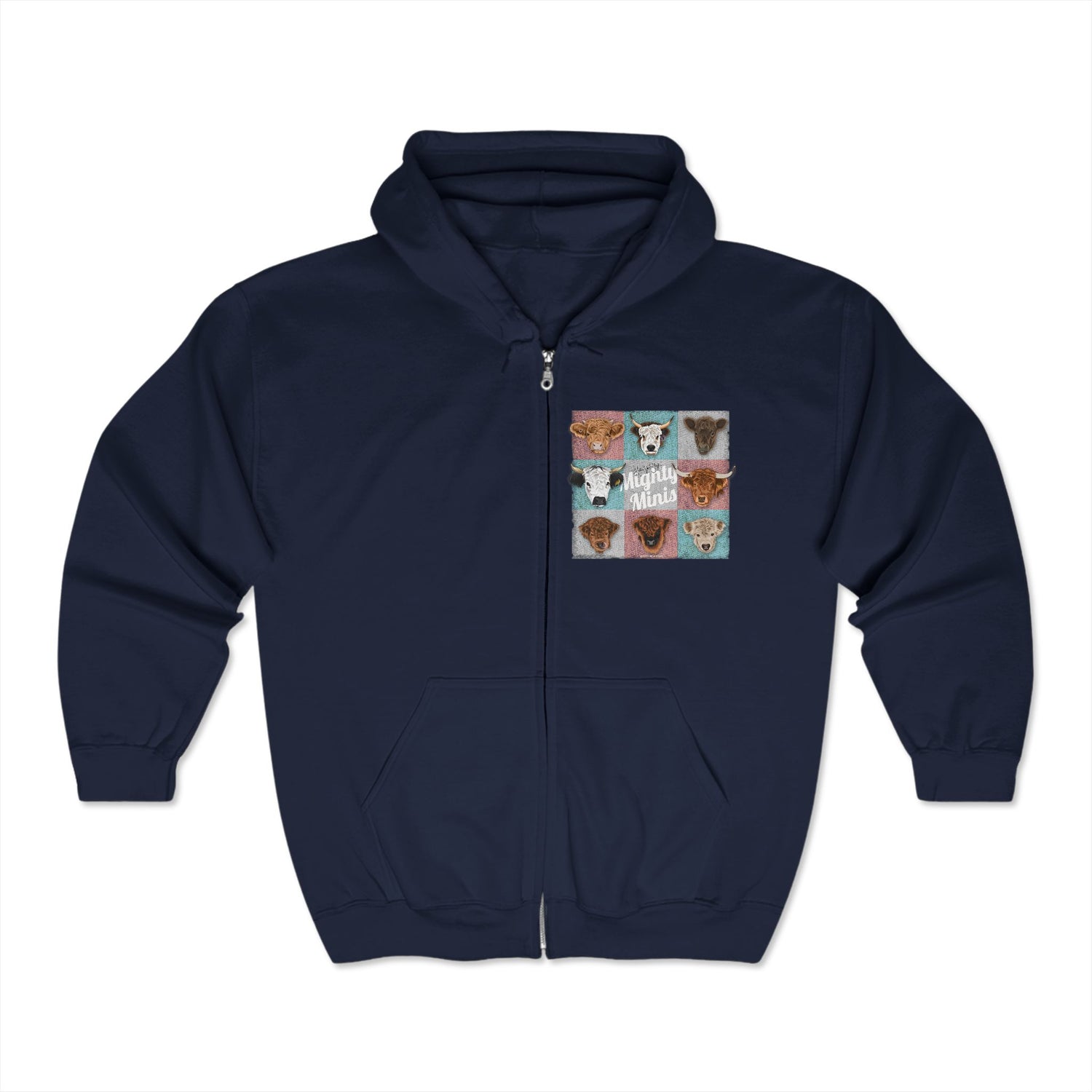 The Mighty Minis Zipper Hoodie by Katie Van Slyke™