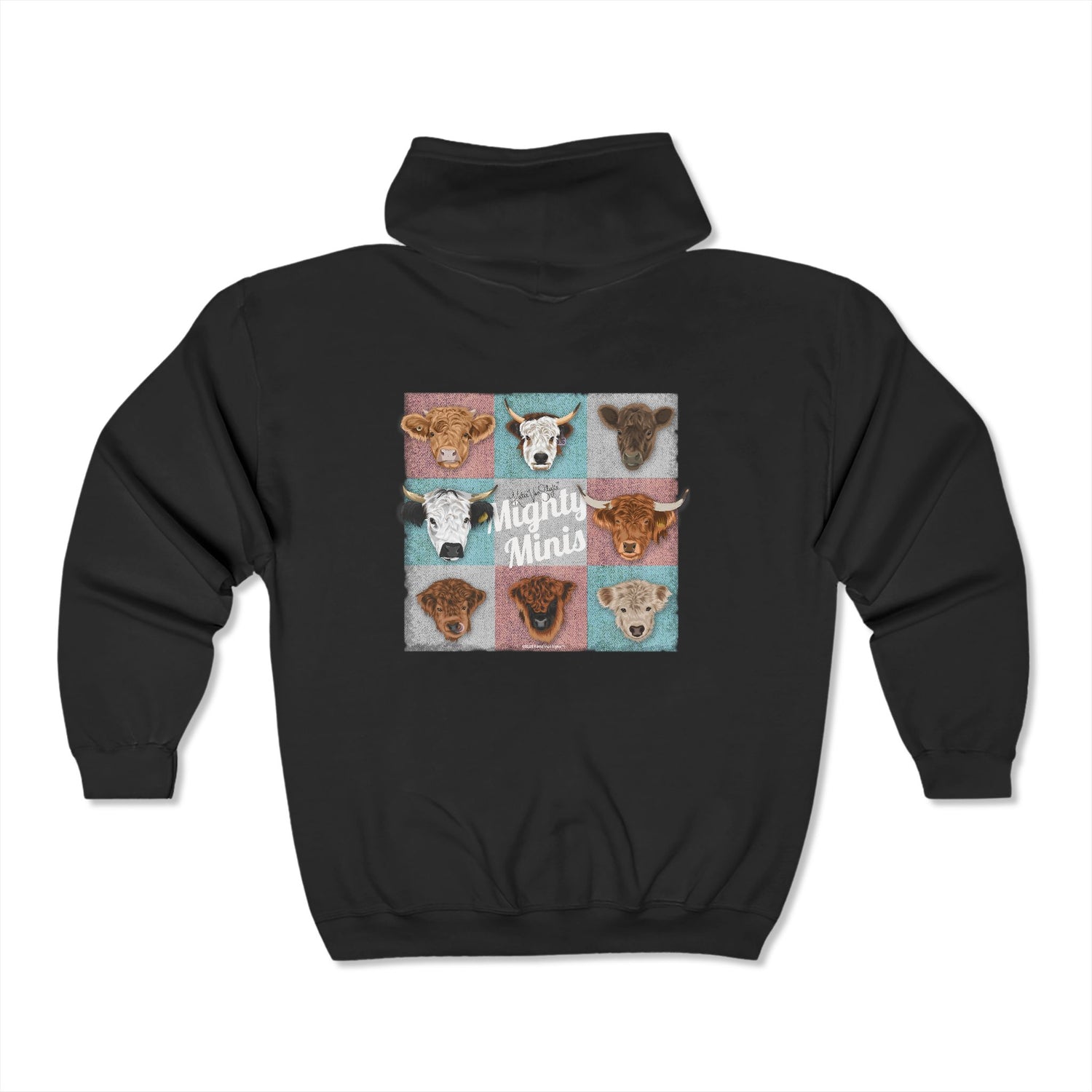 The Mighty Minis Zipper Hoodie by Katie Van Slyke™