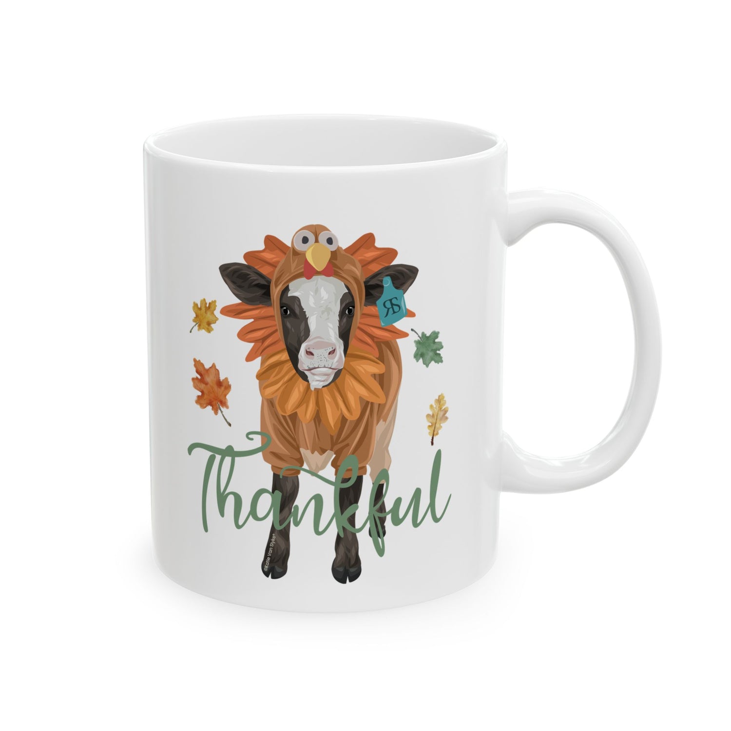 Turkey Time Mugs by Katie Van Slyke™ 11oz front