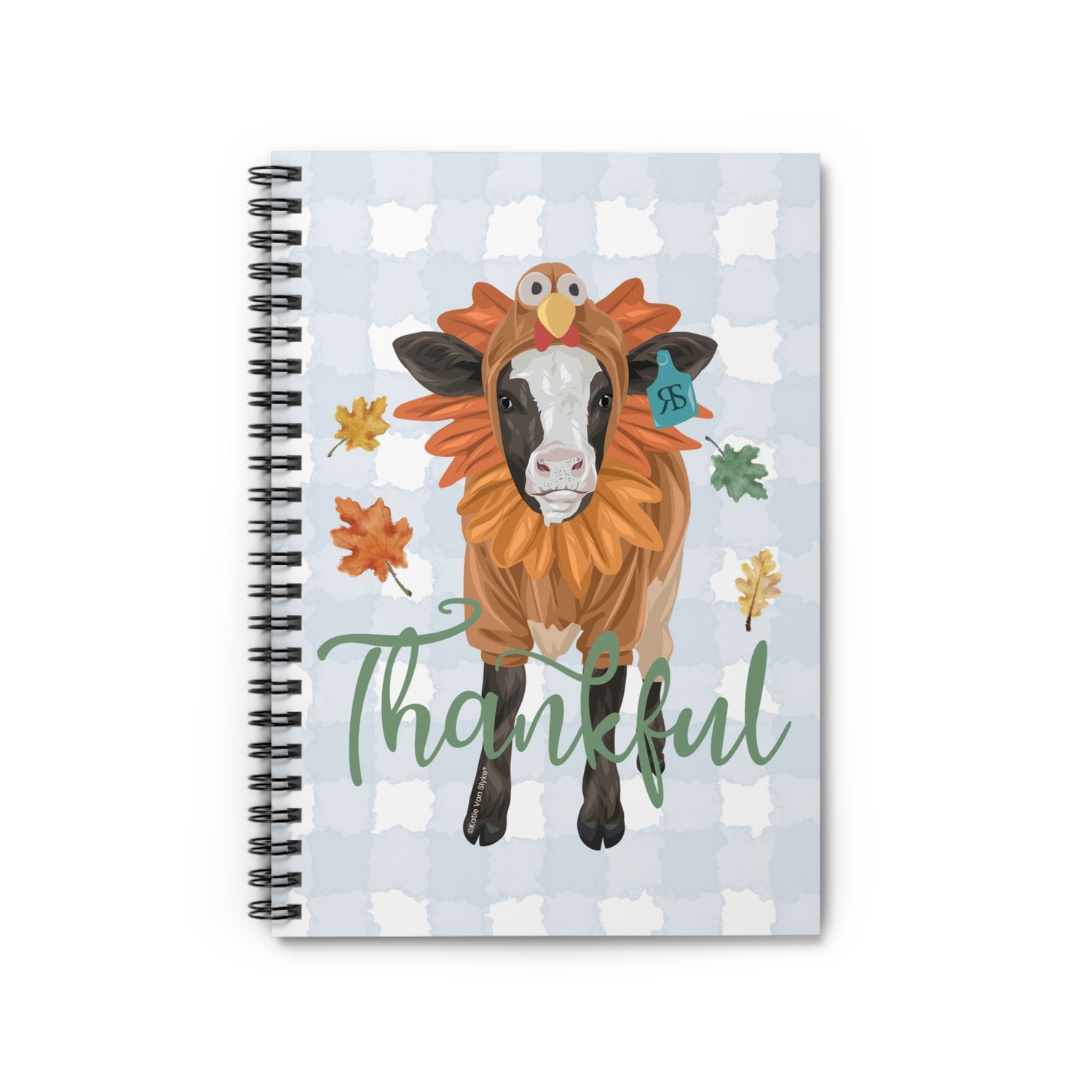 Turkey Time Notebook by Katie Van Slyke™ front