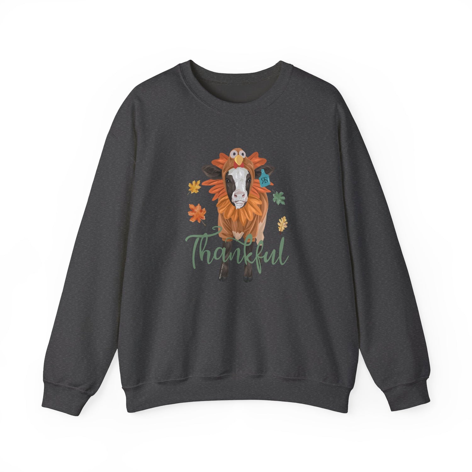 Turkey Time Sweatshirt by Katie Van Slyke™ dark heather