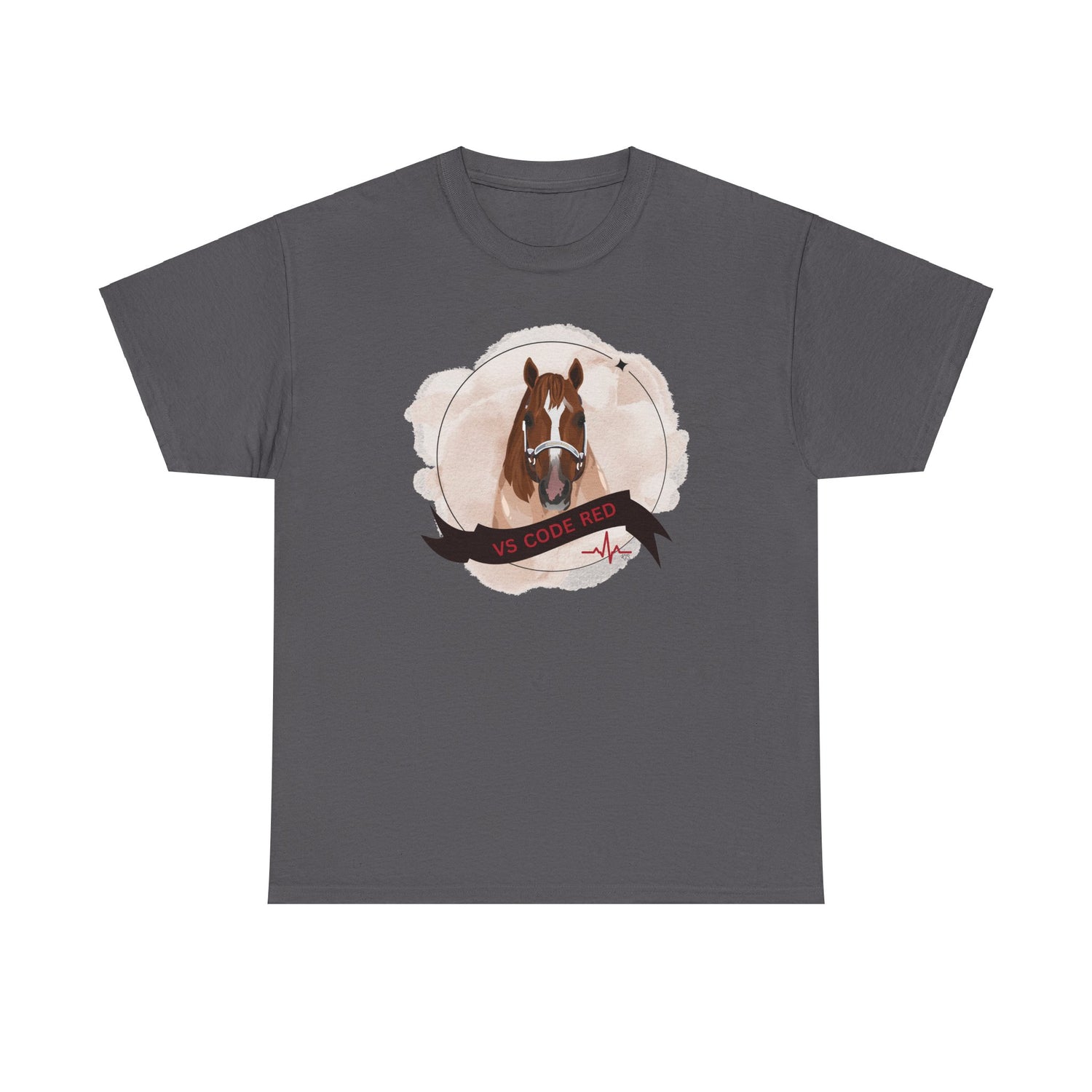 VS Code Red Graphic T-Shirt by Katie Van Slyke™
