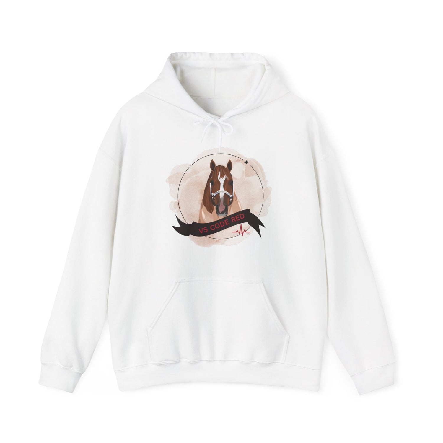 VS Code Red Hoodie by Katie Van Slyke