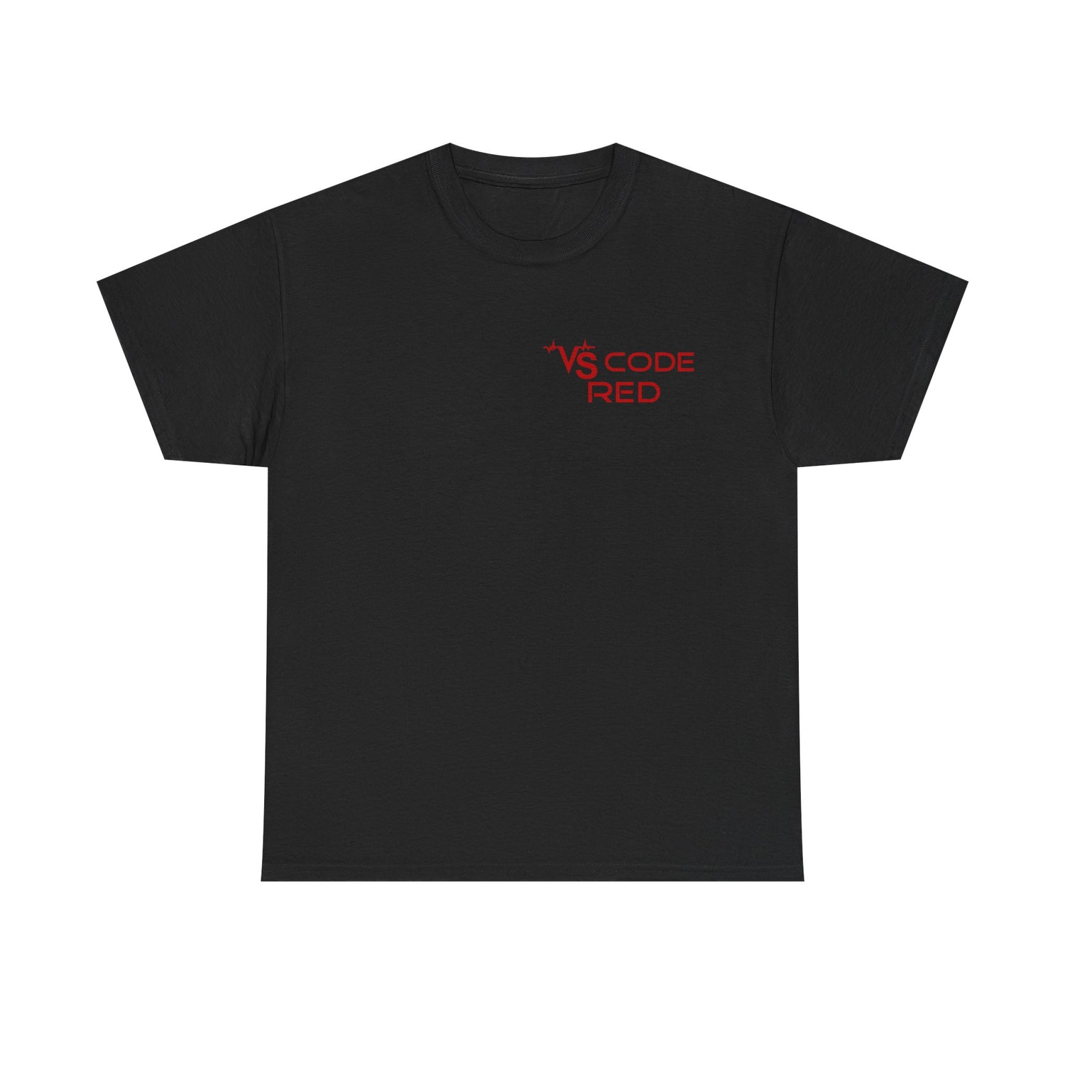 VS Code Red Logo T-Shirt by Katie Van Slyke™