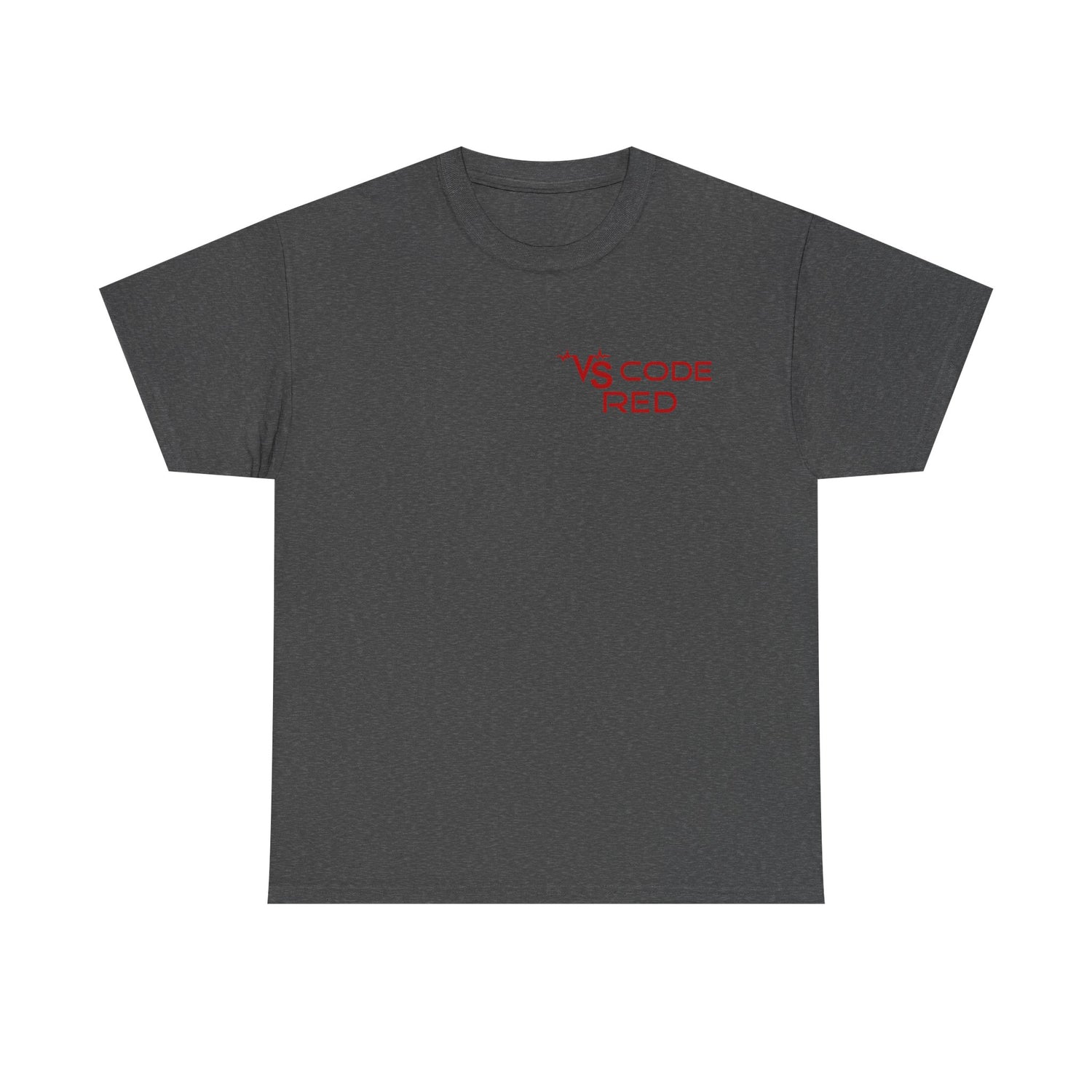 VS Code Red Logo T-Shirt by Katie Van Slyke™