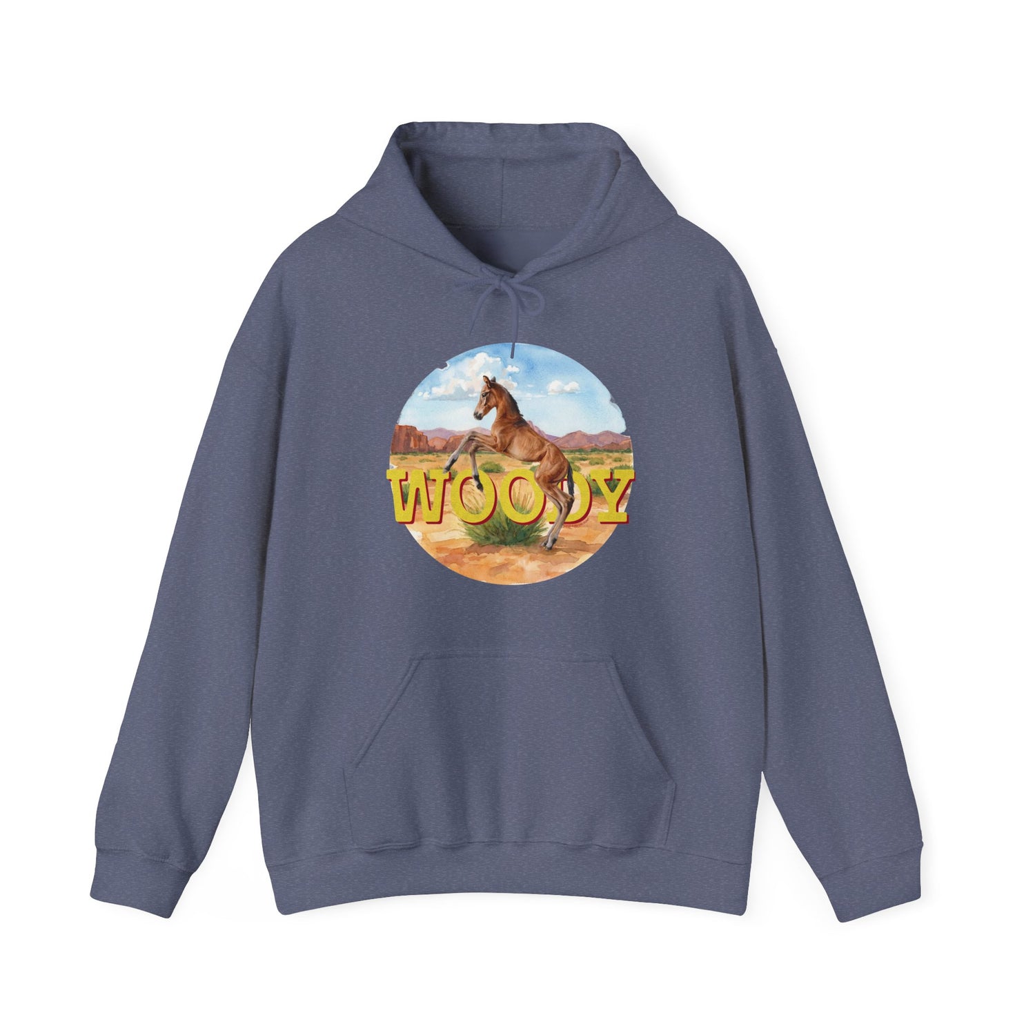 Woody Hoodie by Katie Van Slyke® Heather Navy