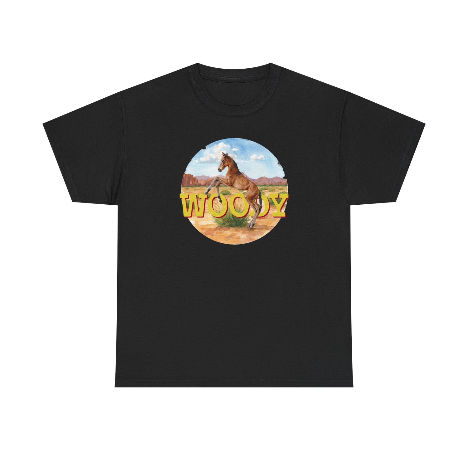 Woody T-Shirt by Katie Van Slyke® Black
