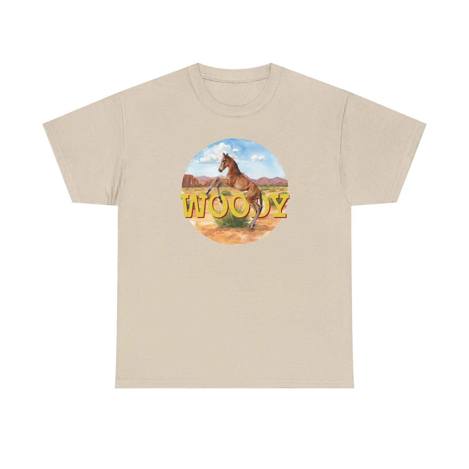 Woody T-Shirt by Katie Van Slyke® Sand