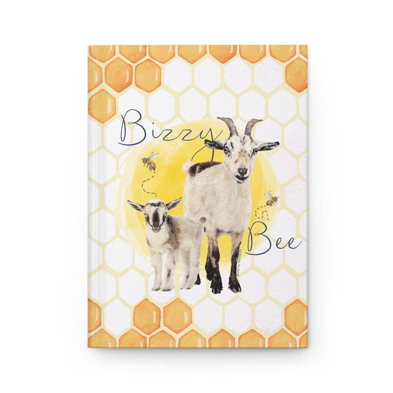 Bizzy and Bee Journal by Katie Van Slyke - Front