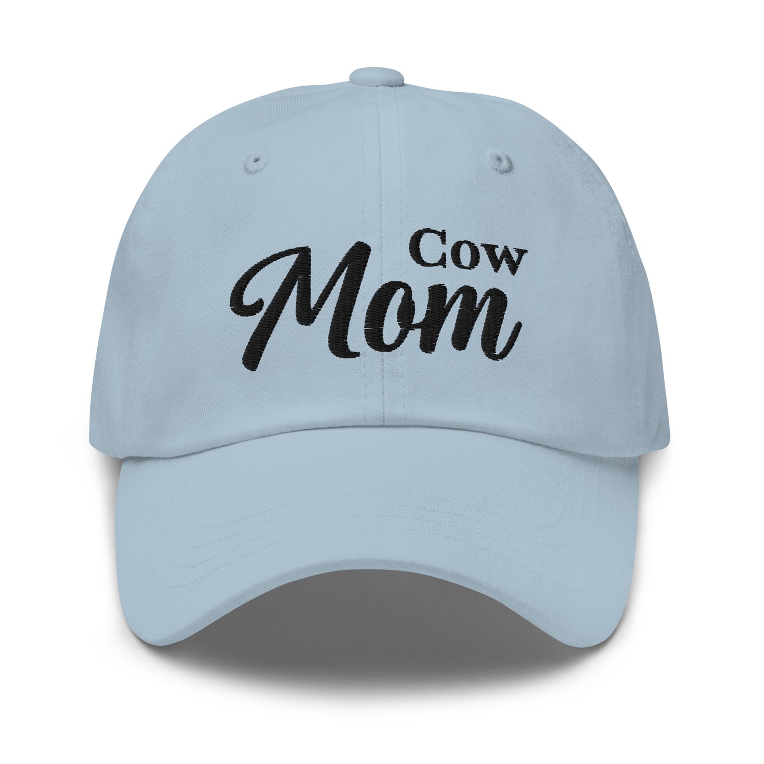 cow-mom-hat-by-katie-van-slyke-light-blue