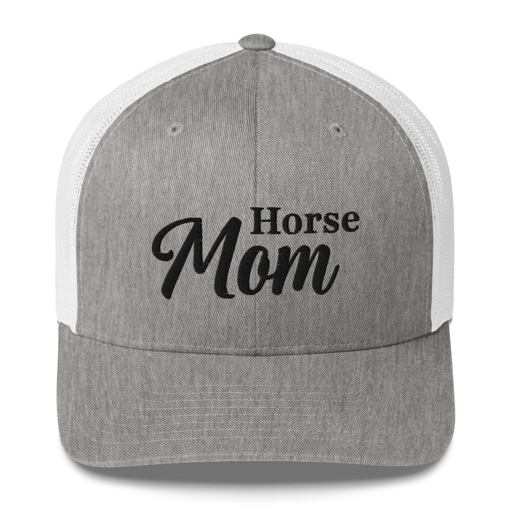 horse-mom-trucker-hat-by-katie-van-slyke-heather-grey-white