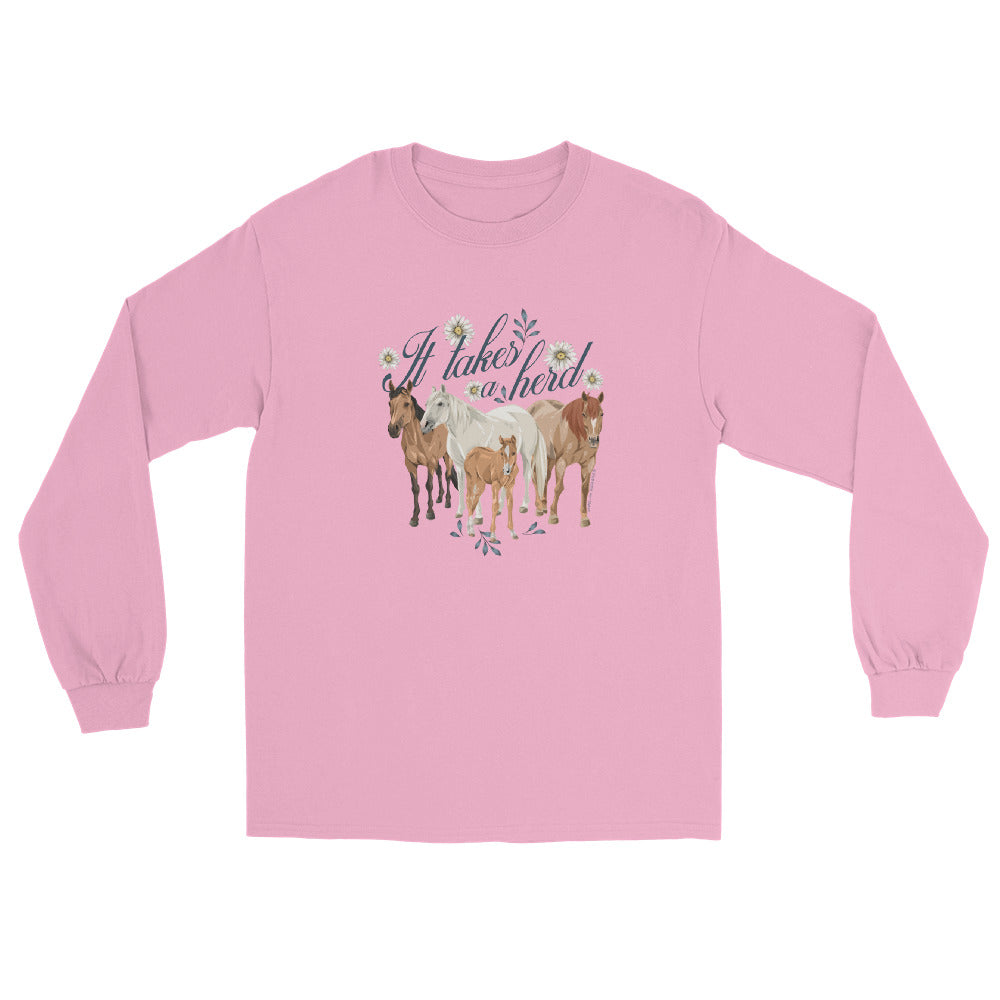 it-takes-a-herd-long-sleeve-t-shirt-by-katie-van-slyke-light-pink