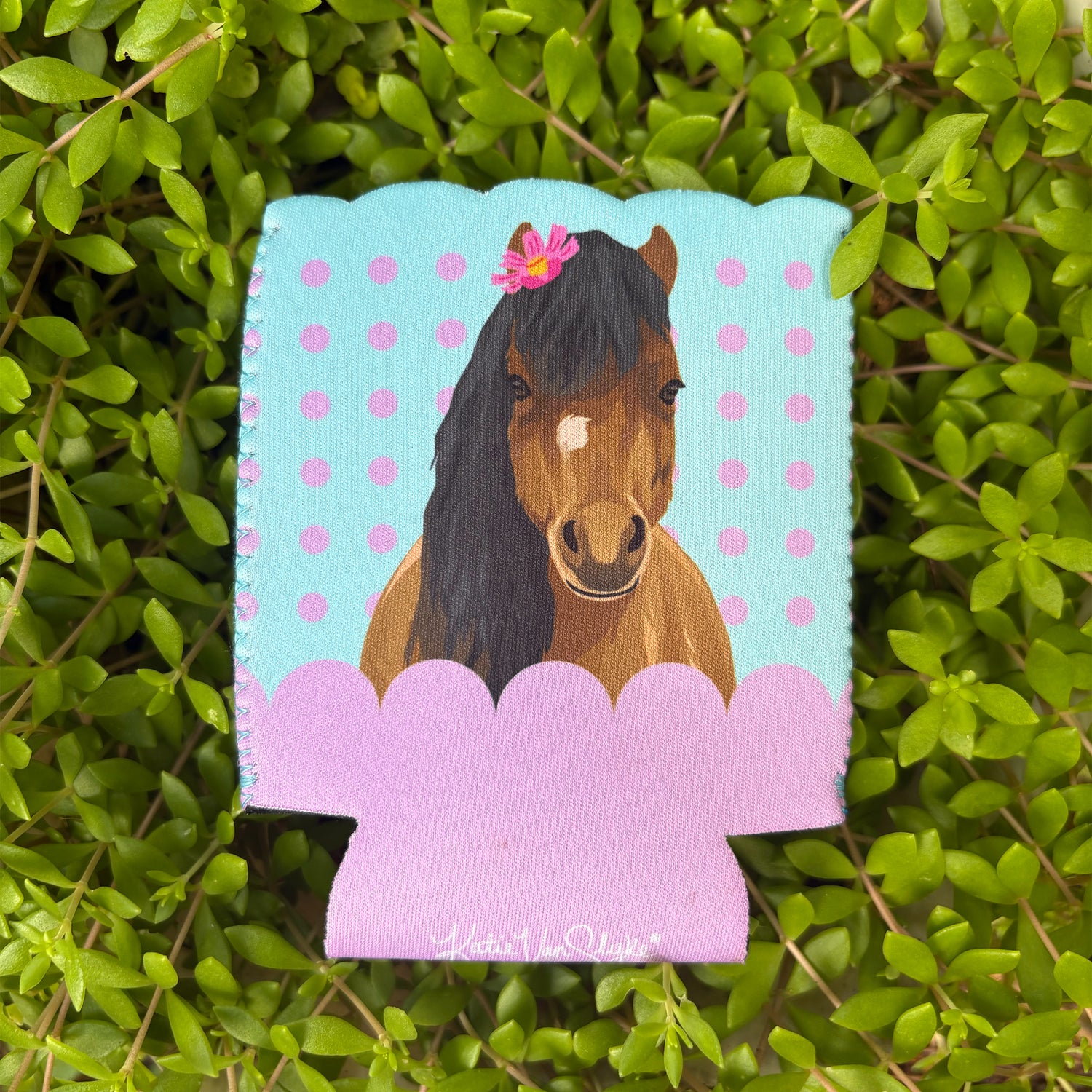 Farm Friends Can Cooler 4-Pack by Katie Van Slyke - mini horse