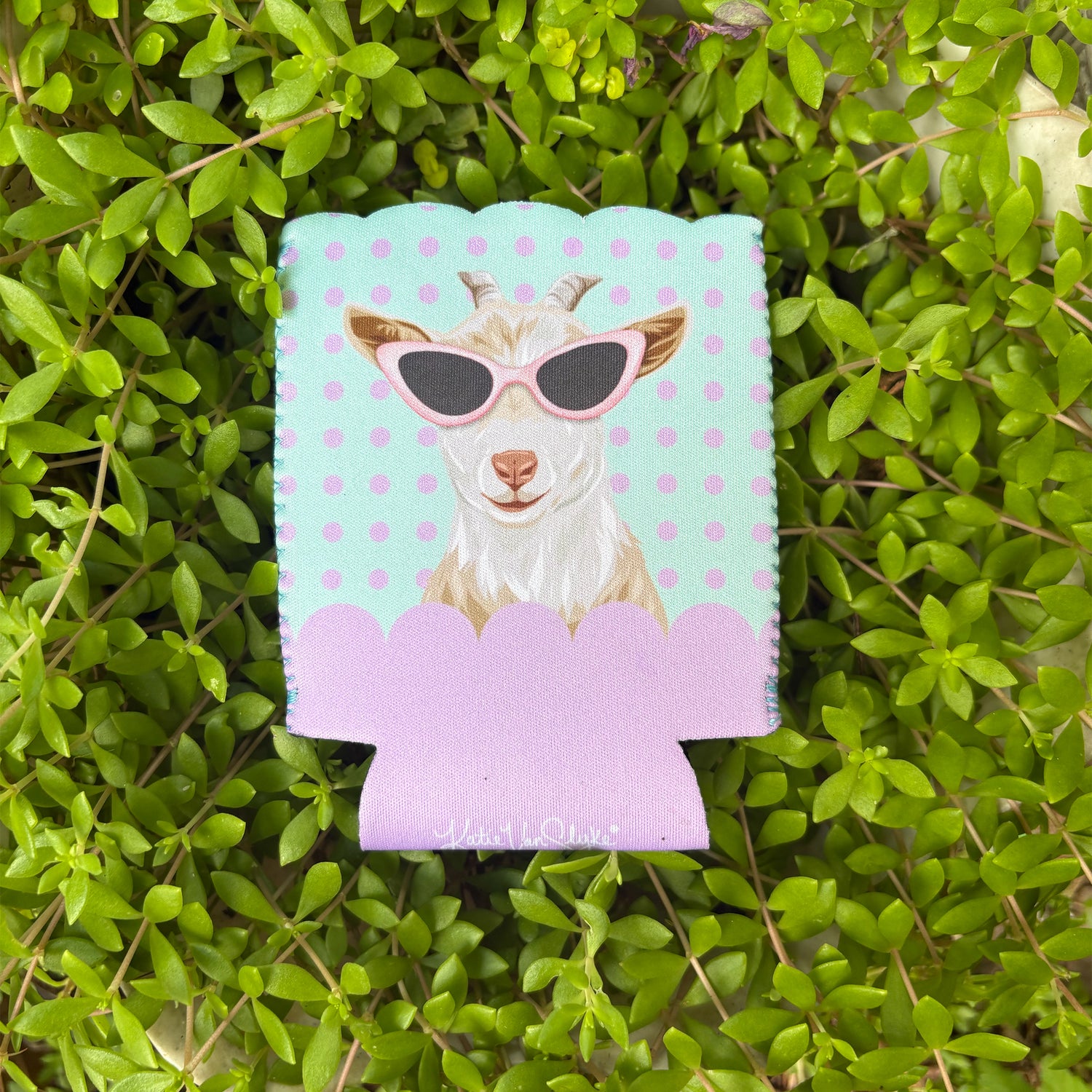 Farm Friends Can Cooler 4-Pack by Katie Van Slyke - goat